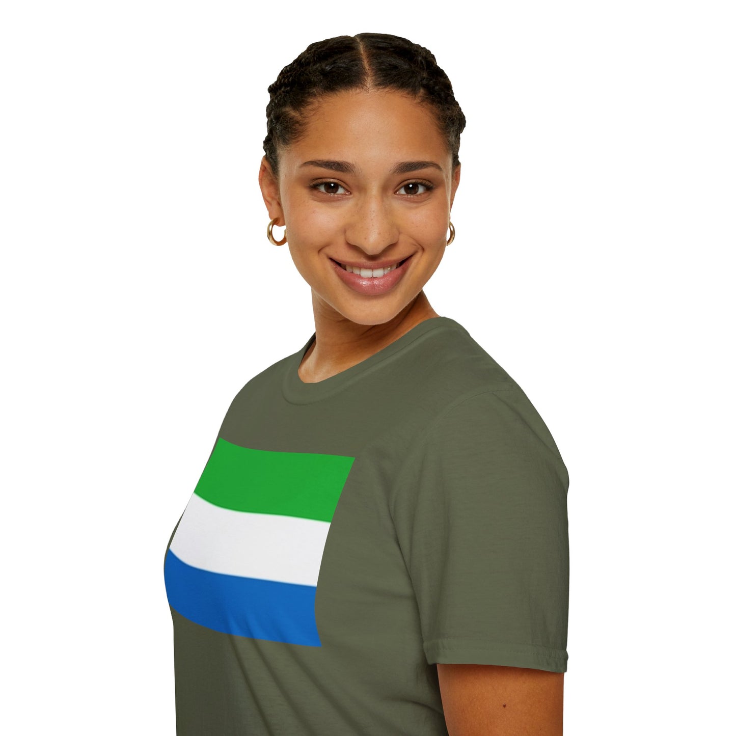 Unisex Softstyle T-Shirt -- Sierra Leone