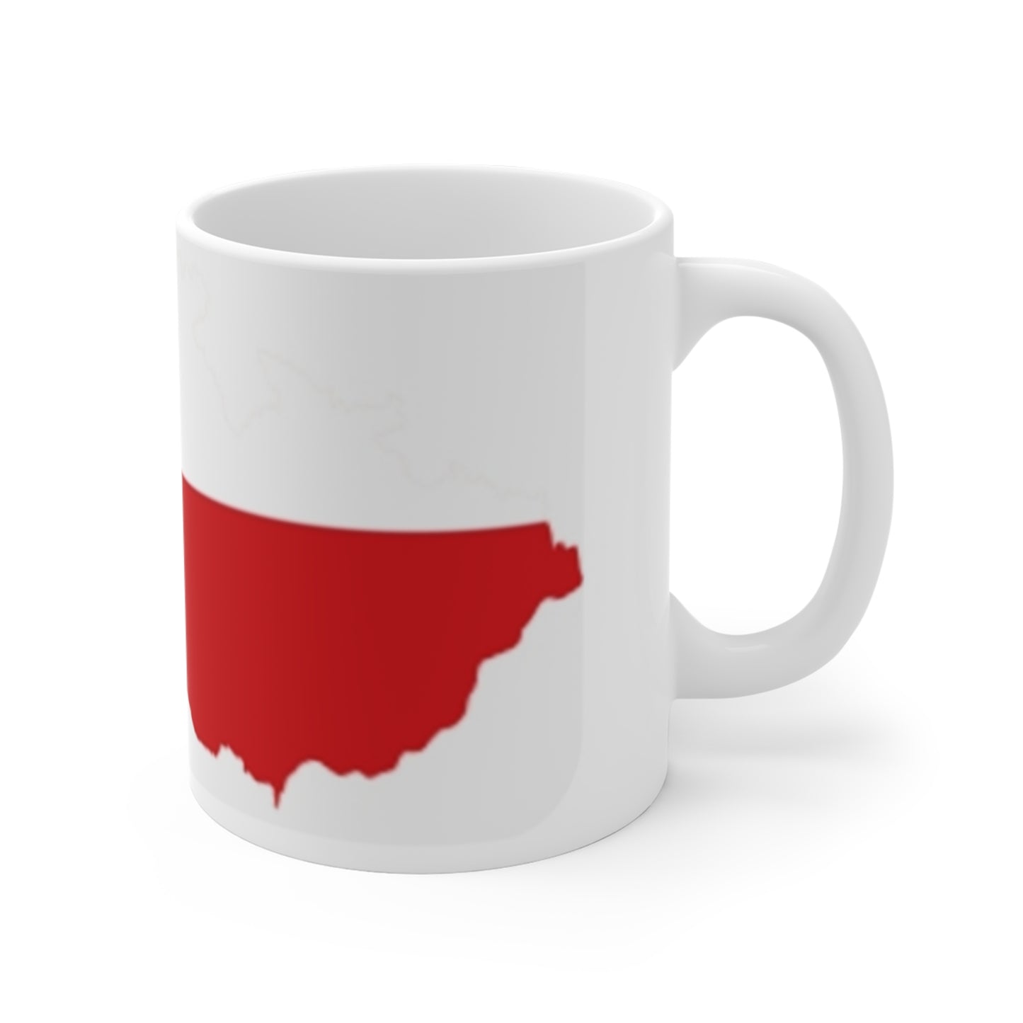 Mug 11oz -- Czechia flag and map