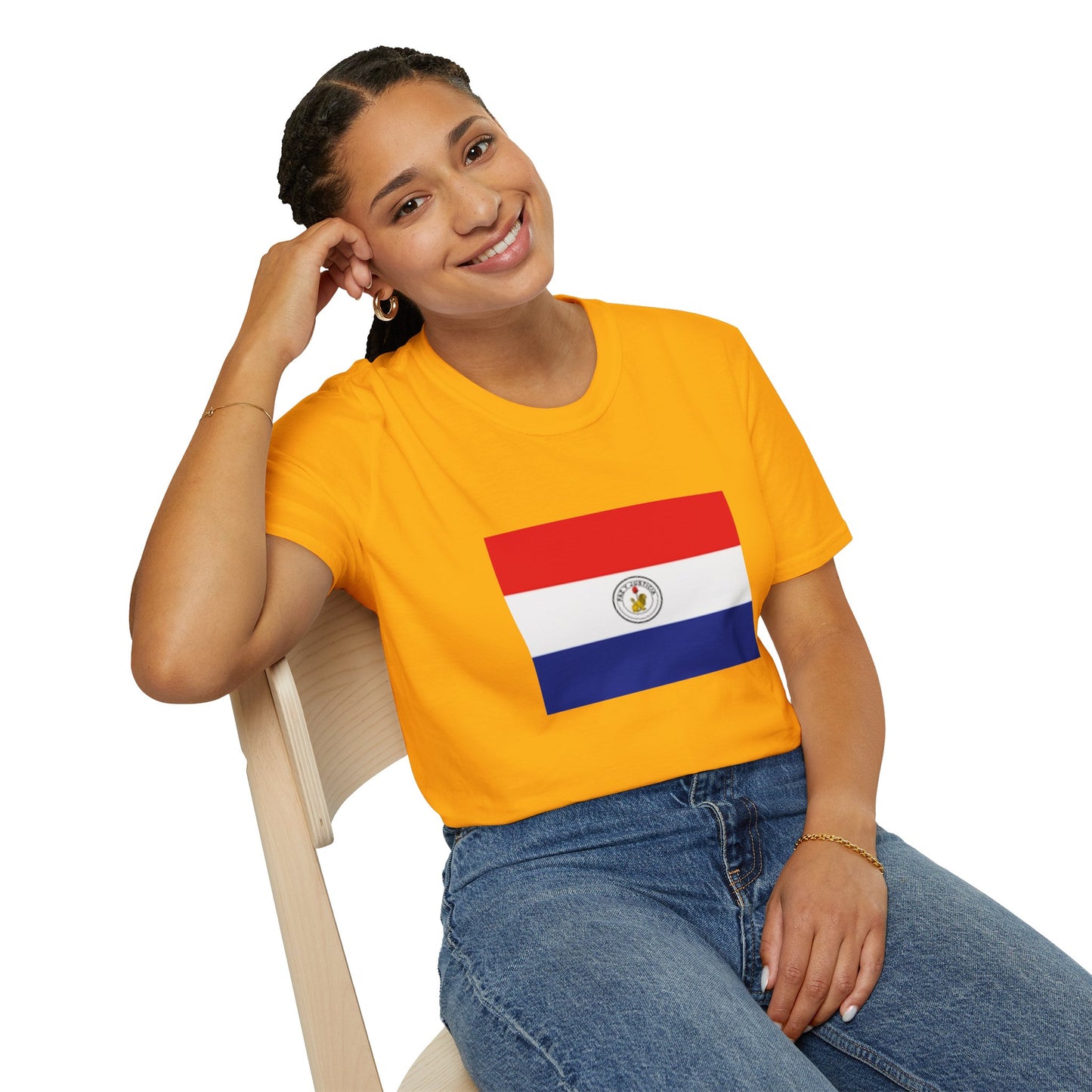 Unisex Softstyle T-Shirt -- Paraguay