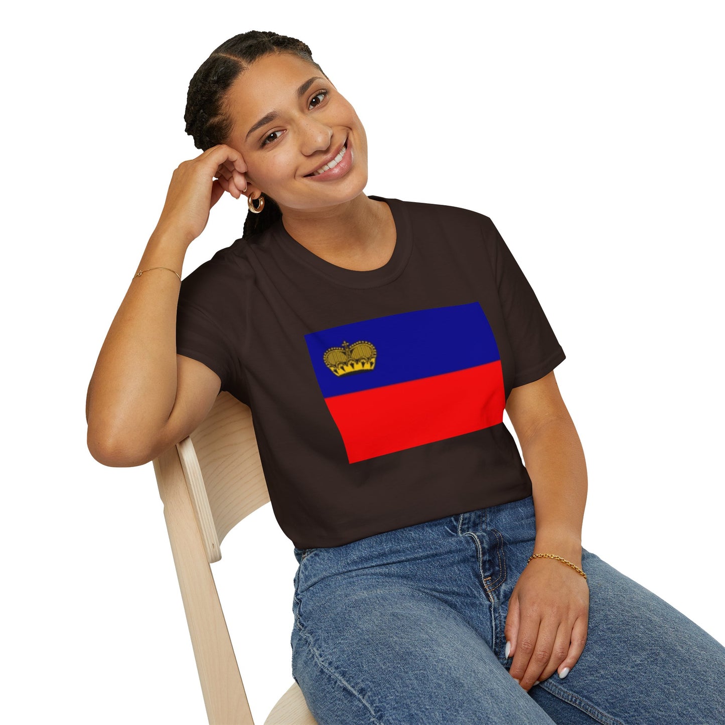 Unisex Softstyle T-Shirt -- Liechtenstein