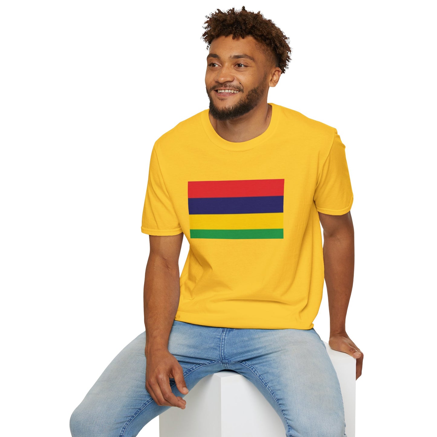 Unisex Softstyle T-Shirt -- Mauritius