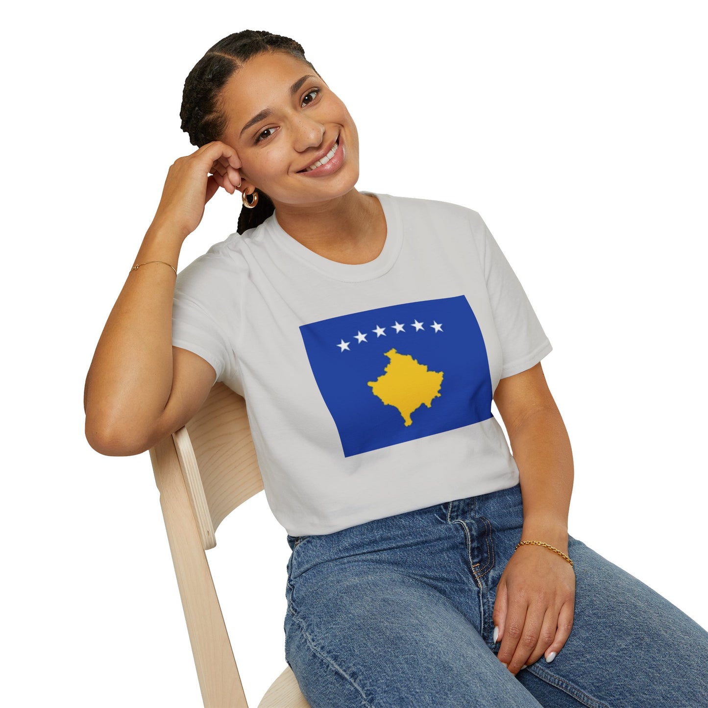 Unisex Softstyle T-Shirt -- Kosovo