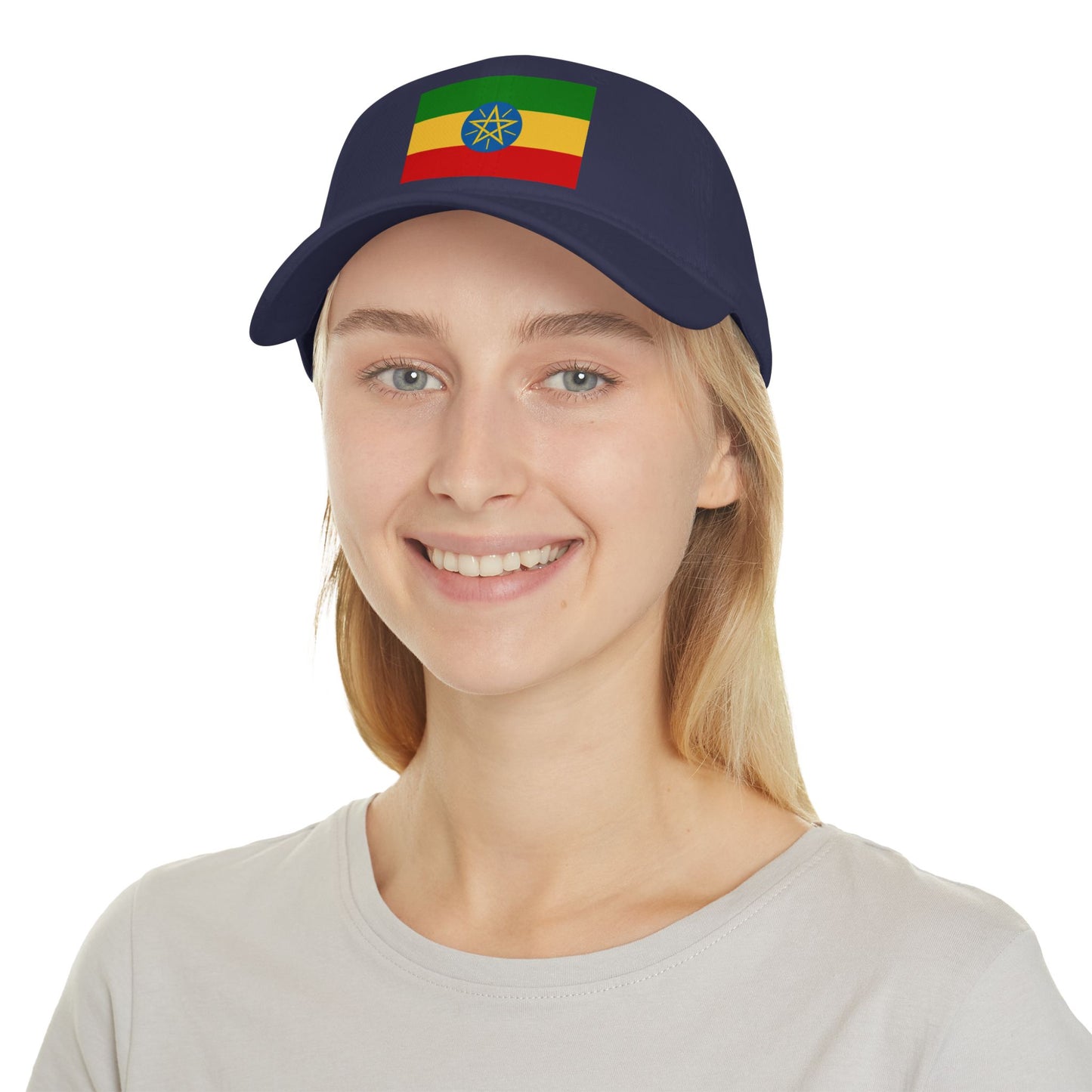 Low Profile Baseball Cap -- Ethiopian Federal Flag
