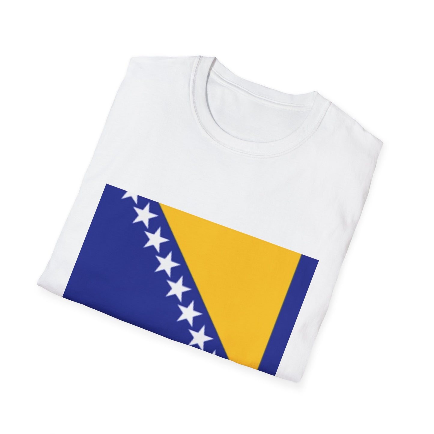 Unisex Softstyle T-Shirt -- Bosnia Herzegovina