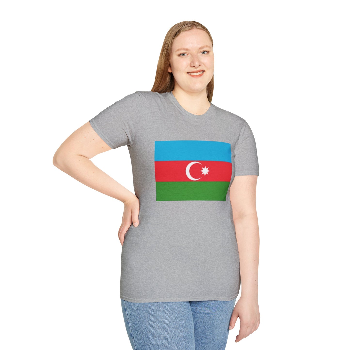 Unisex Softstyle T-Shirt -- Azerbaijan