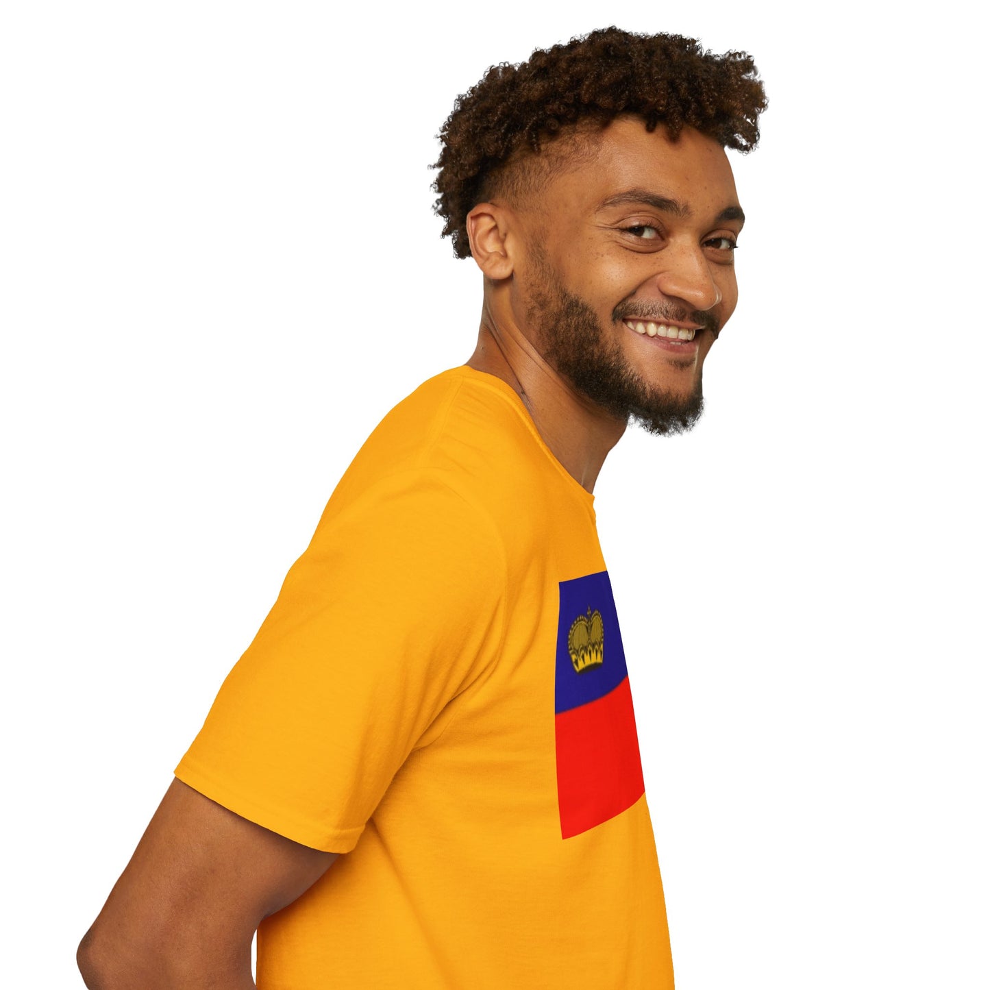 Unisex Softstyle T-Shirt -- Liechtenstein