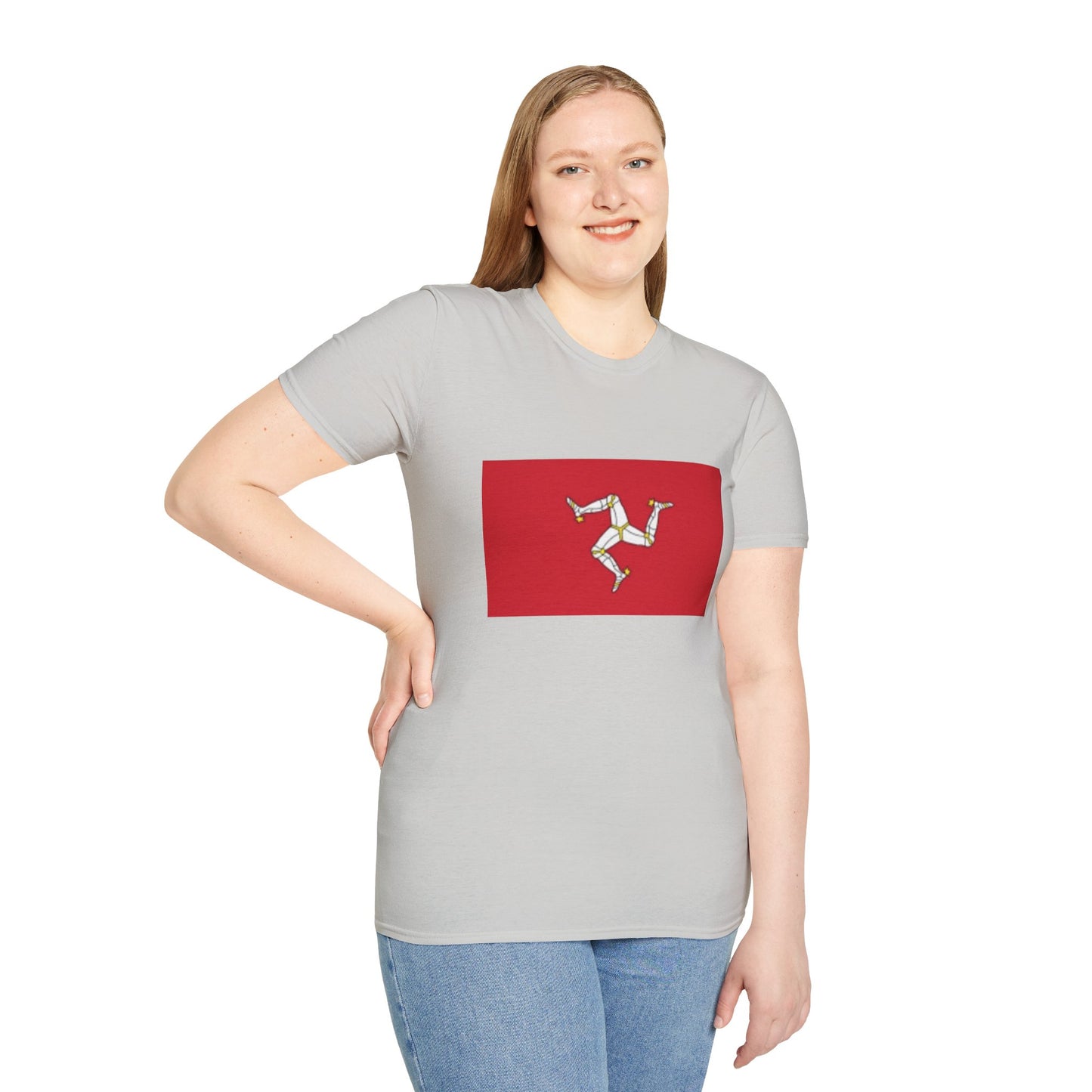 Unisex Softstyle T-Shirt -- Isle of Man