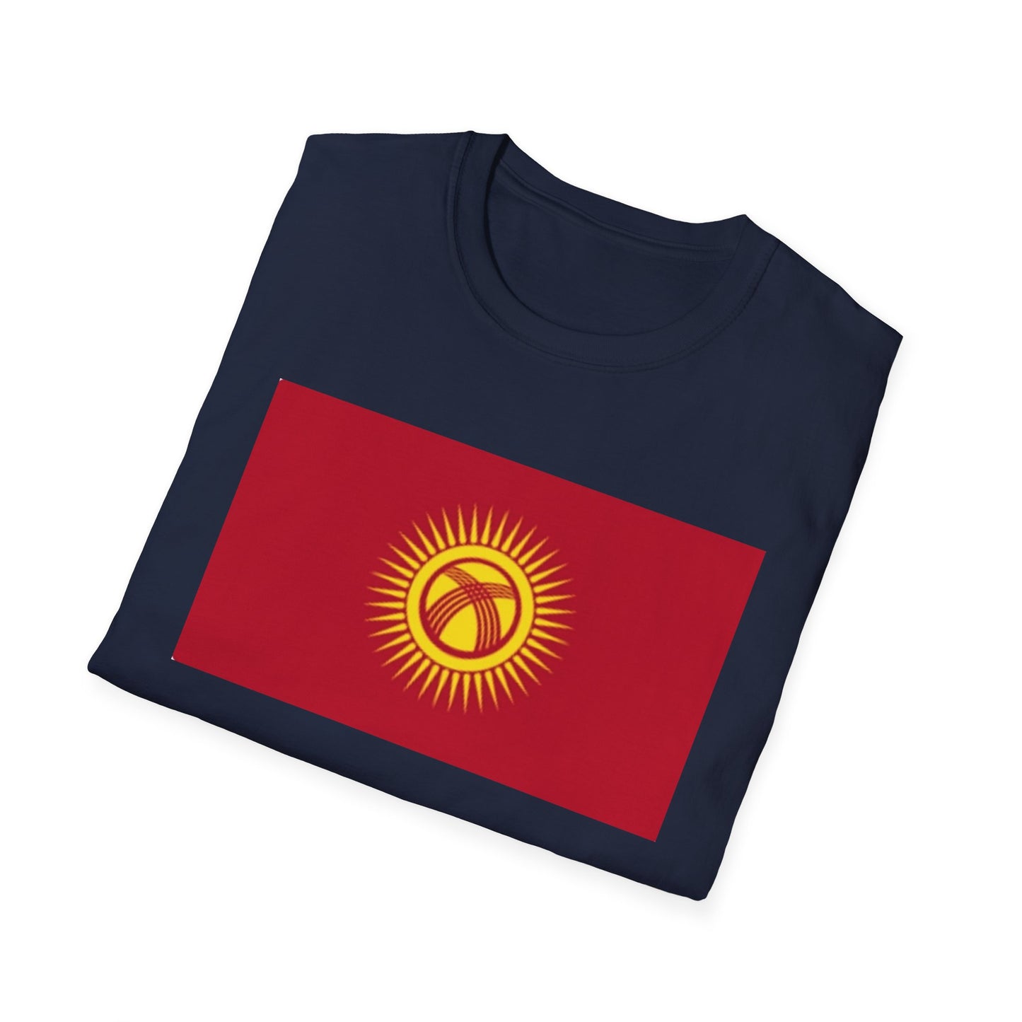 Unisex Softstyle T-Shirt -- Kyrgyzstan