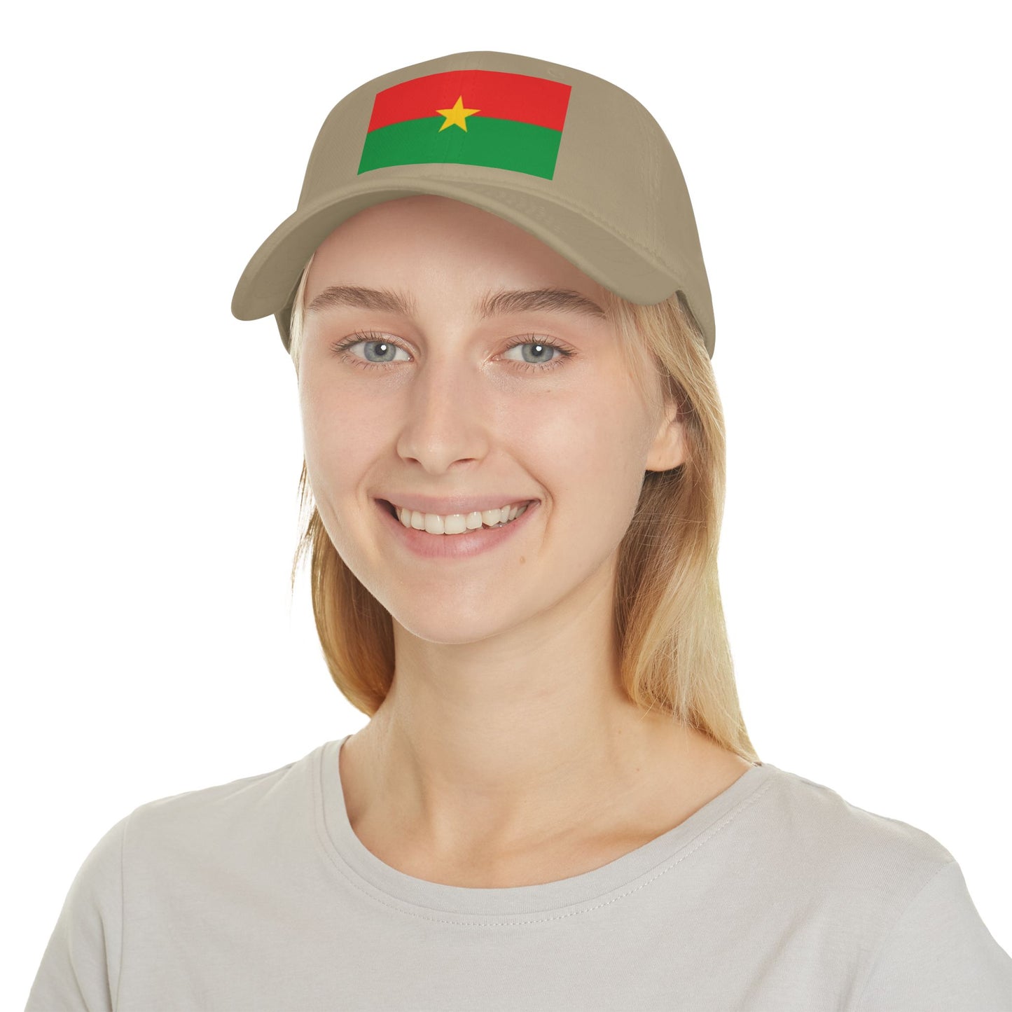 Low Profile Baseball Cap -- Burkina Faso