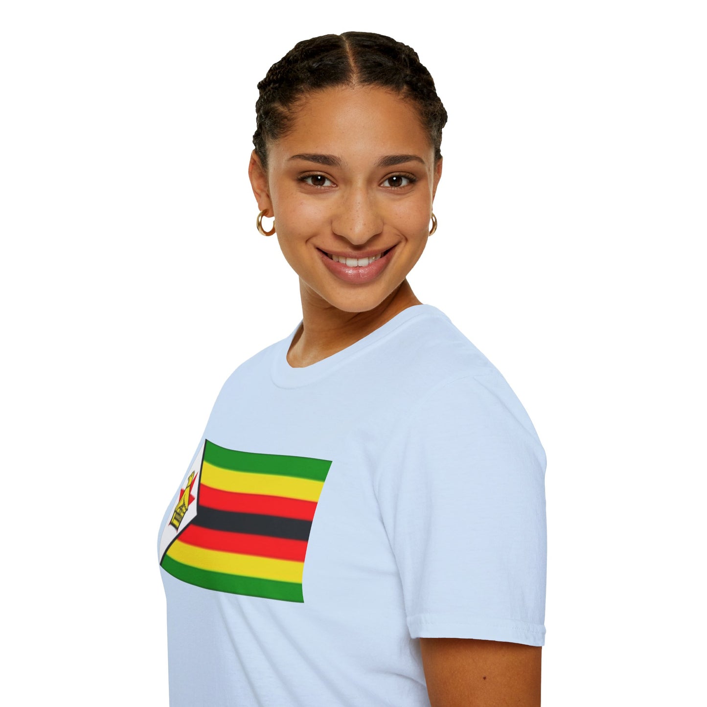 Unisex Softstyle T-Shirt -- Zimbabwe