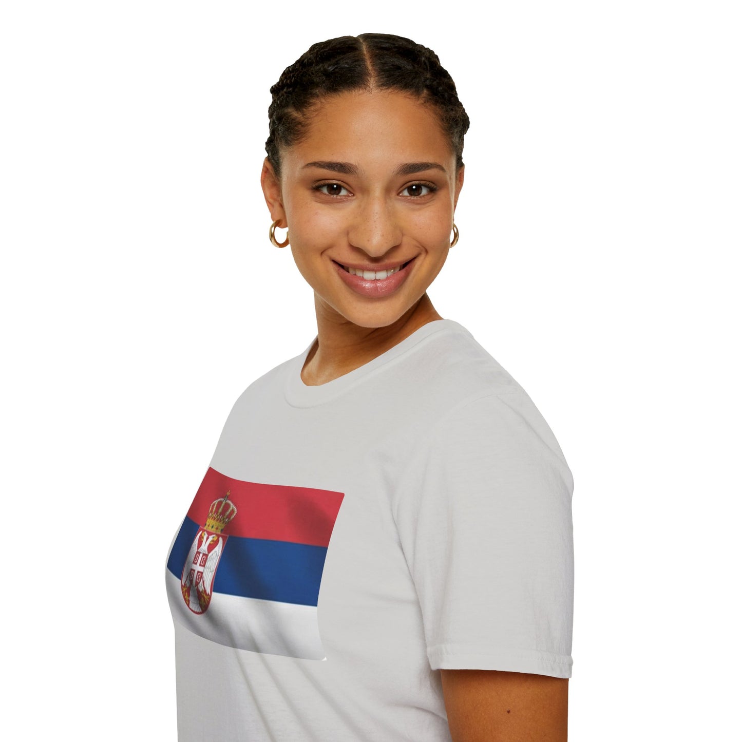 Unisex Softstyle T-Shirt -- Serbia