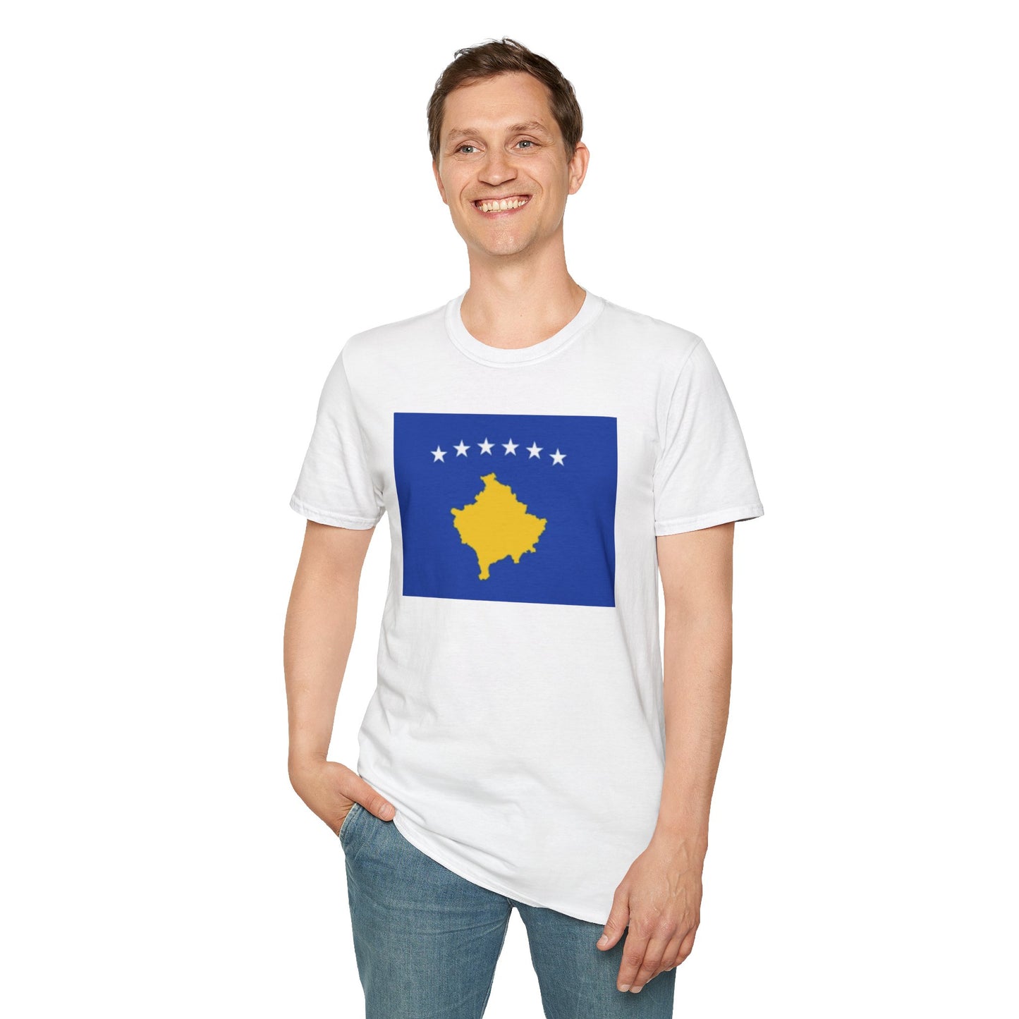 Unisex Softstyle T-Shirt -- Kosovo