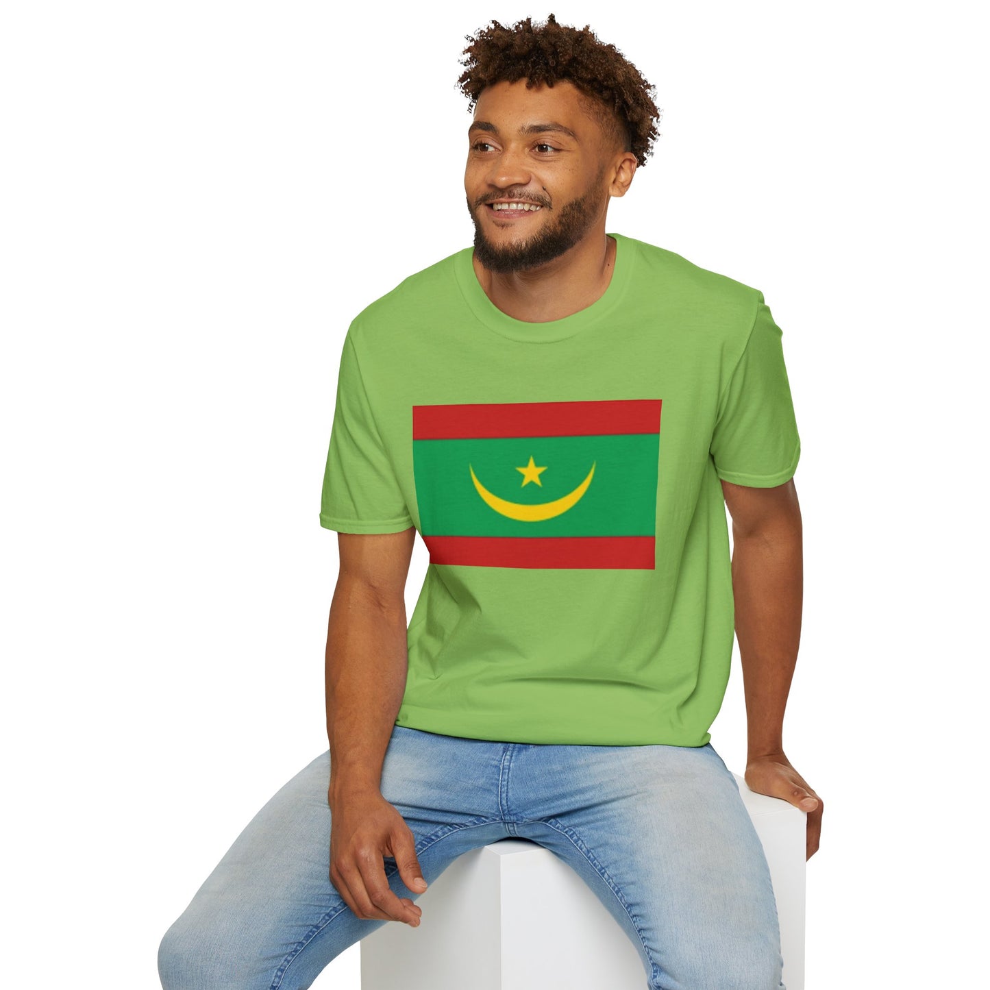 Unisex Softstyle T-Shirt -- Mauritania
