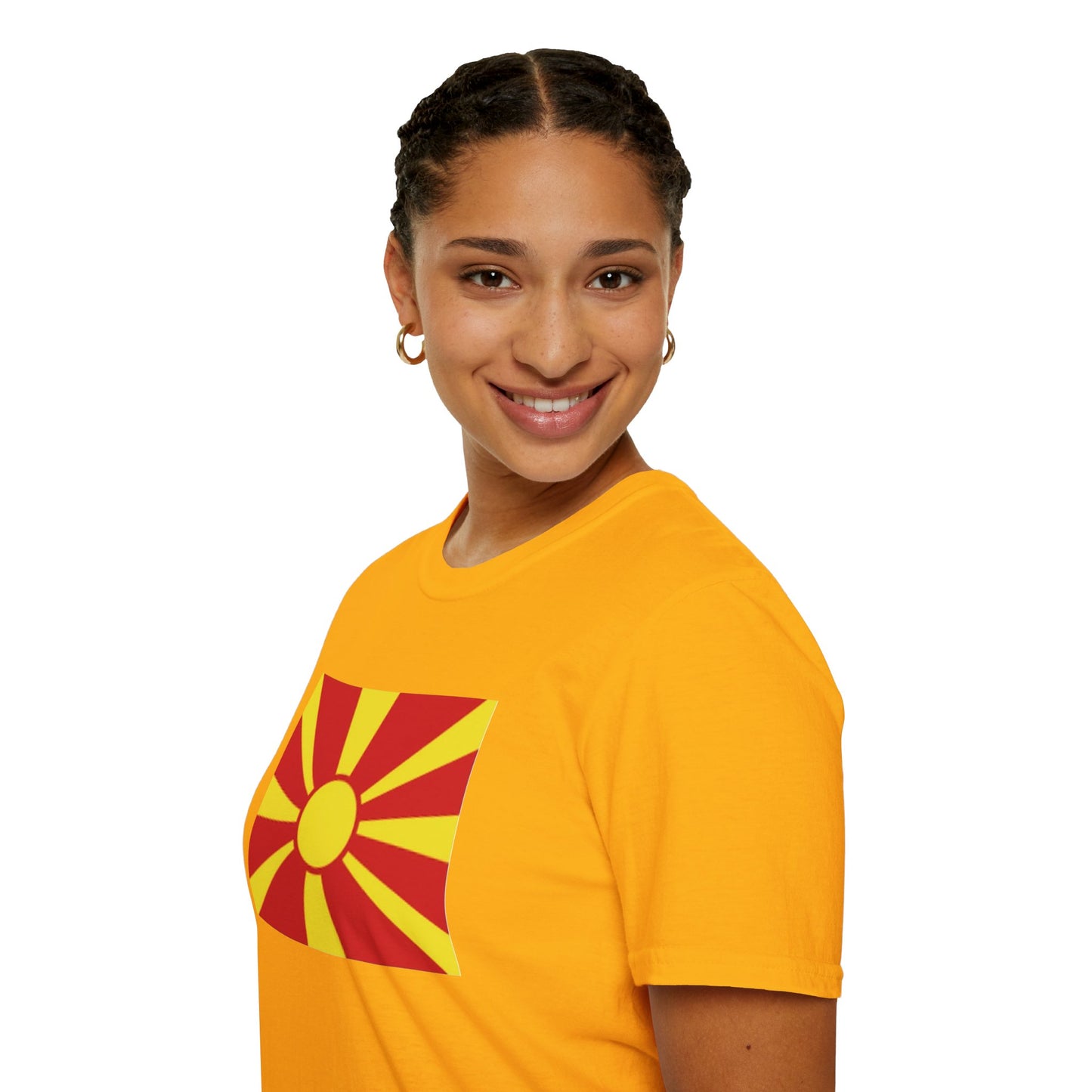 Unisex Softstyle T-Shirt -- North Macedonia