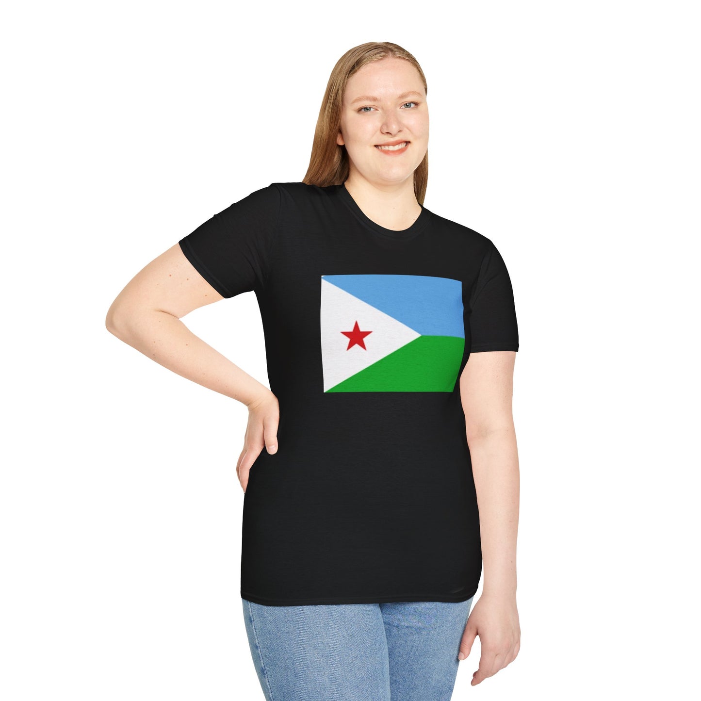 Unisex Softstyle T-Shirt -- Djibouti