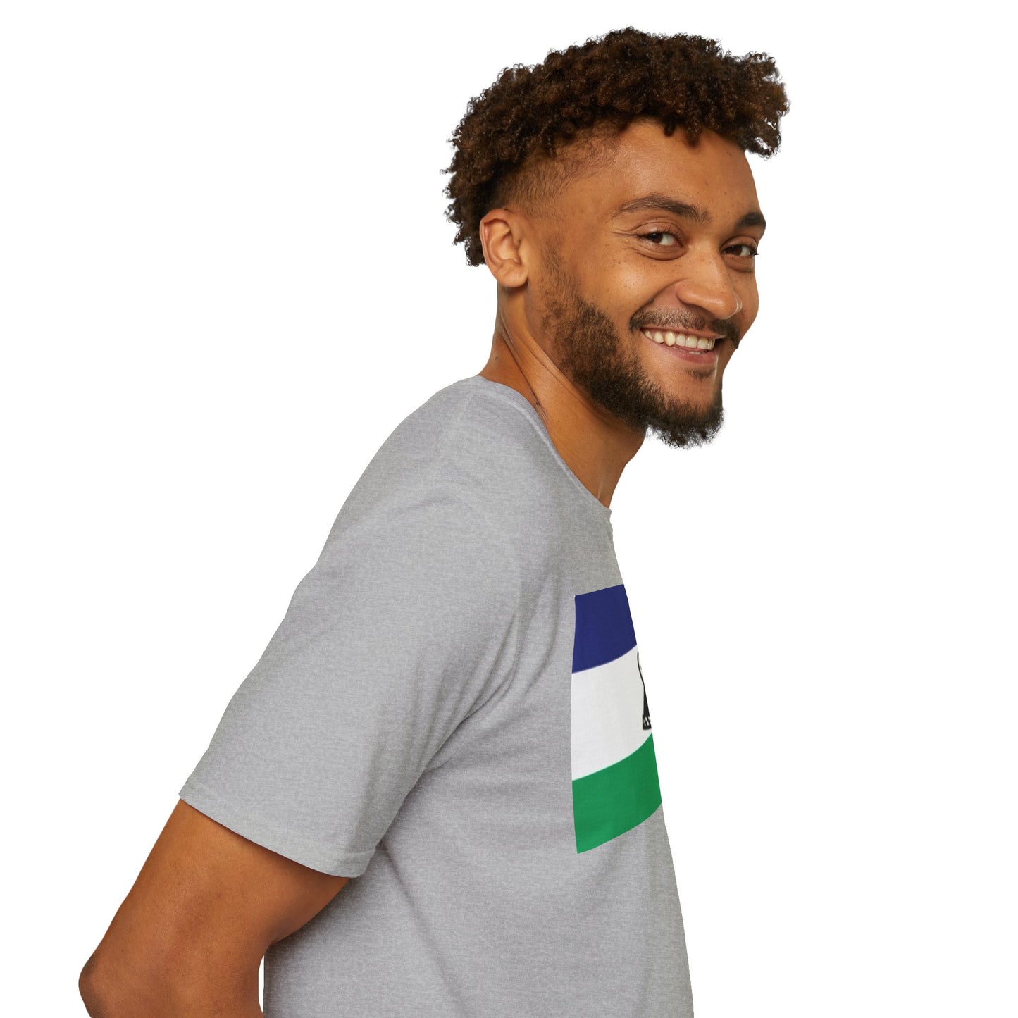 Unisex Softstyle T-Shirt -- Lesotho