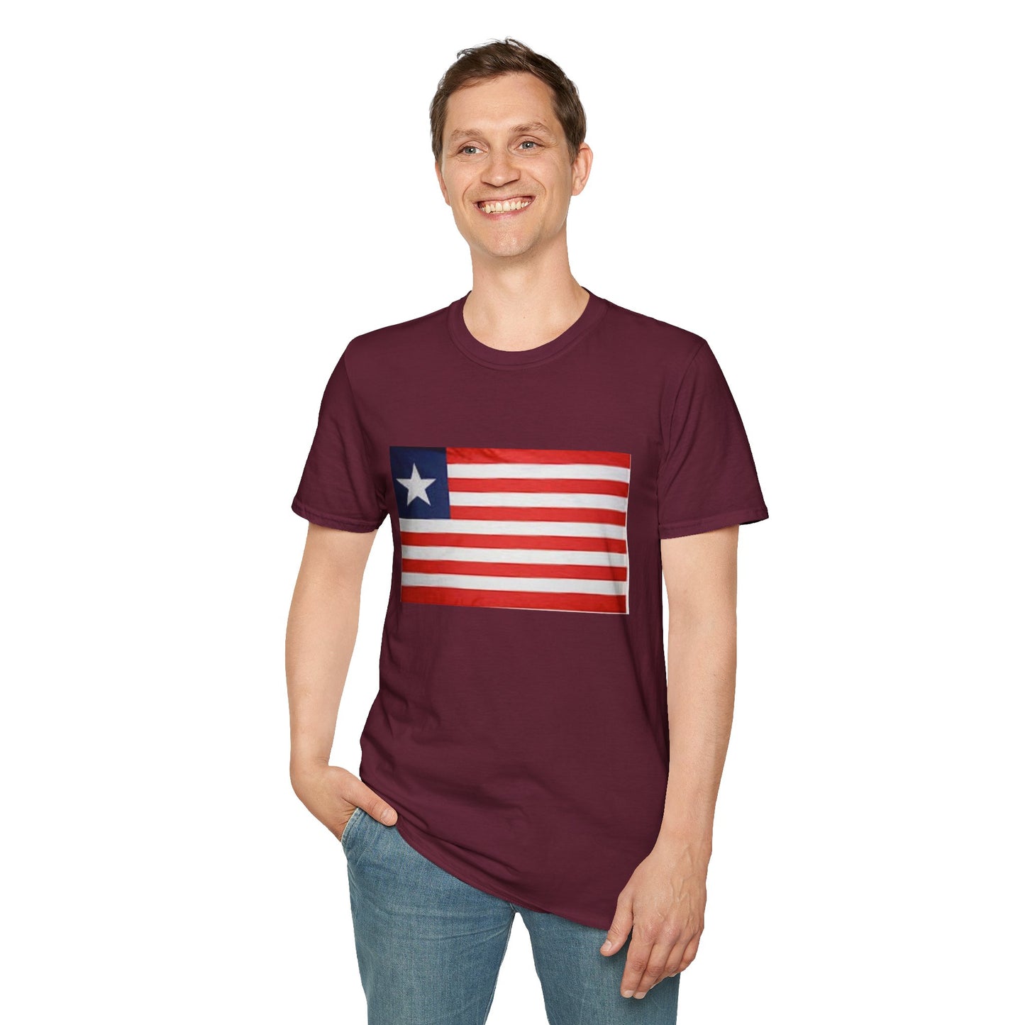 Unisex Softstyle T-Shirt -- Liberia