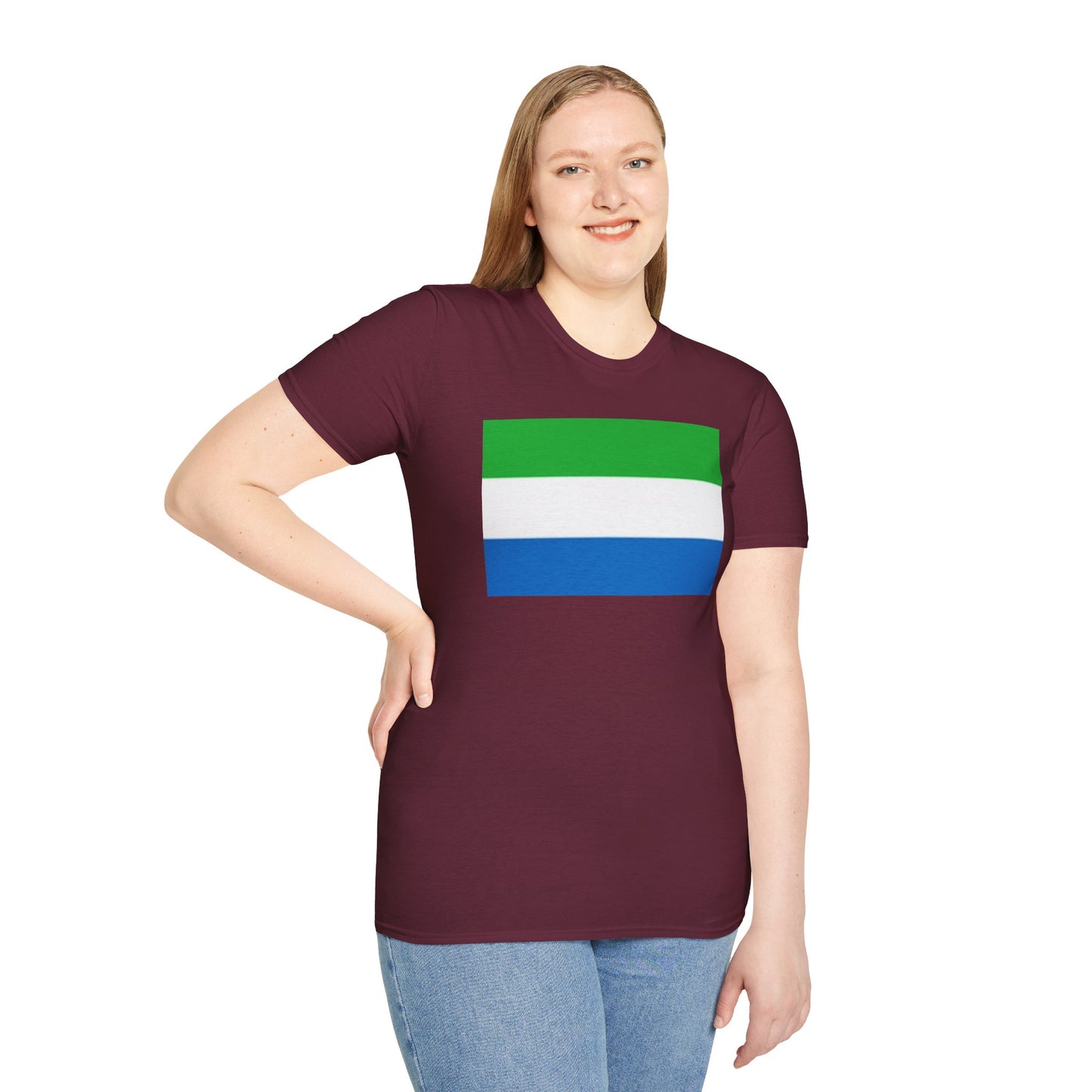 Unisex Softstyle T-Shirt -- Sierra Leone