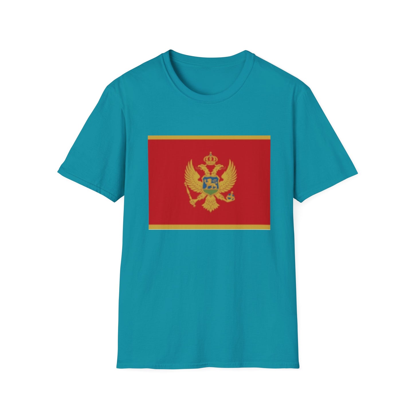 Unisex Softstyle T-Shirt -- Montenegro