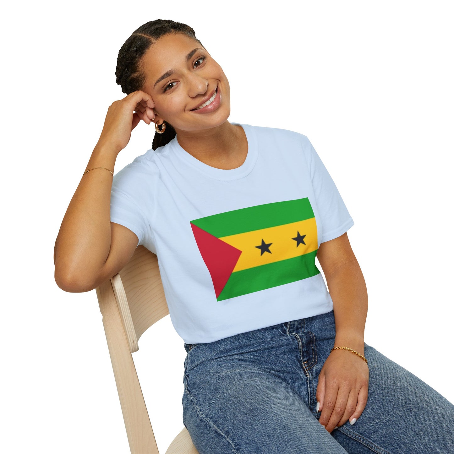 Unisex Softstyle T-Shirt -- Sao Tome and Principe