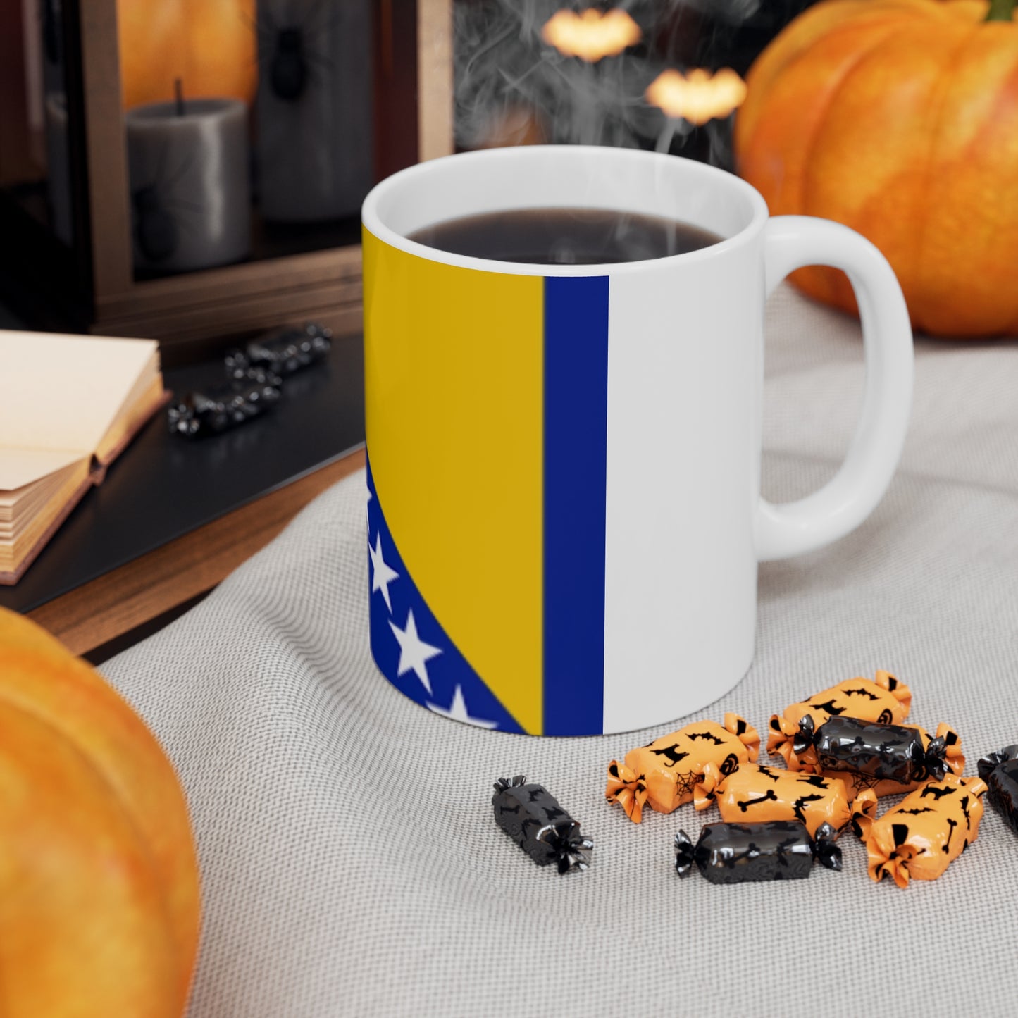 Ceramic Coffee Cups, 11oz, 15oz  -- Bosnia Herzegovina