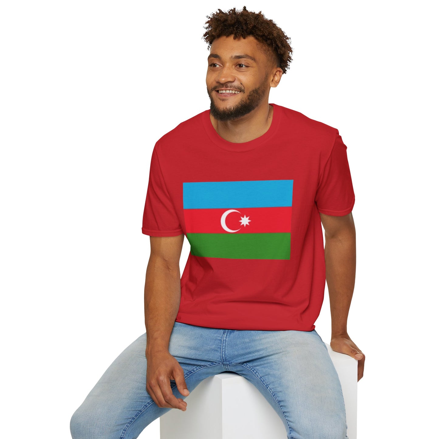 Unisex Softstyle T-Shirt -- Azerbaijan