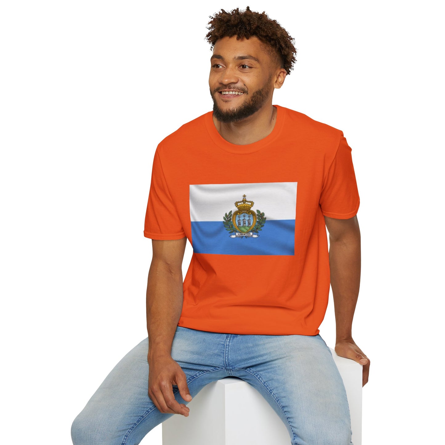 Unisex Softstyle T-Shirt -- San Marino