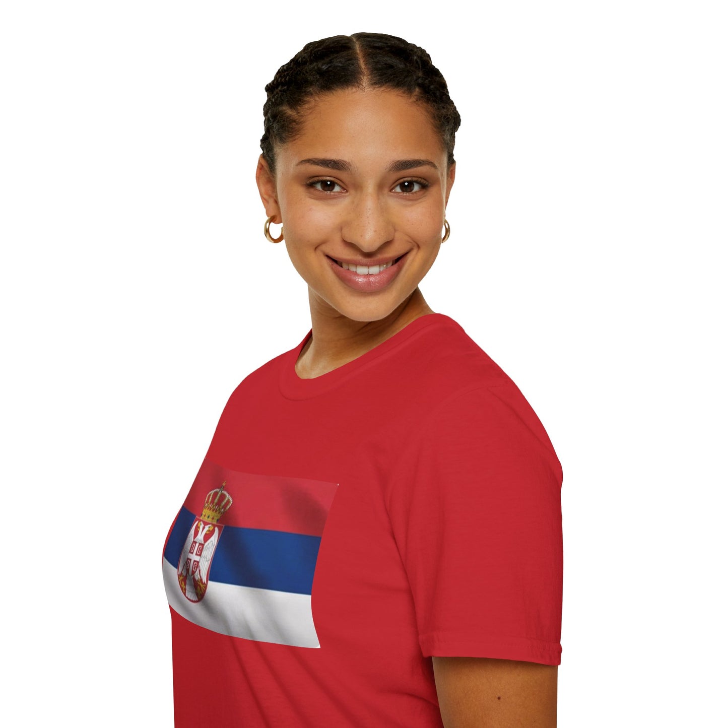 Unisex Softstyle T-Shirt -- Serbia