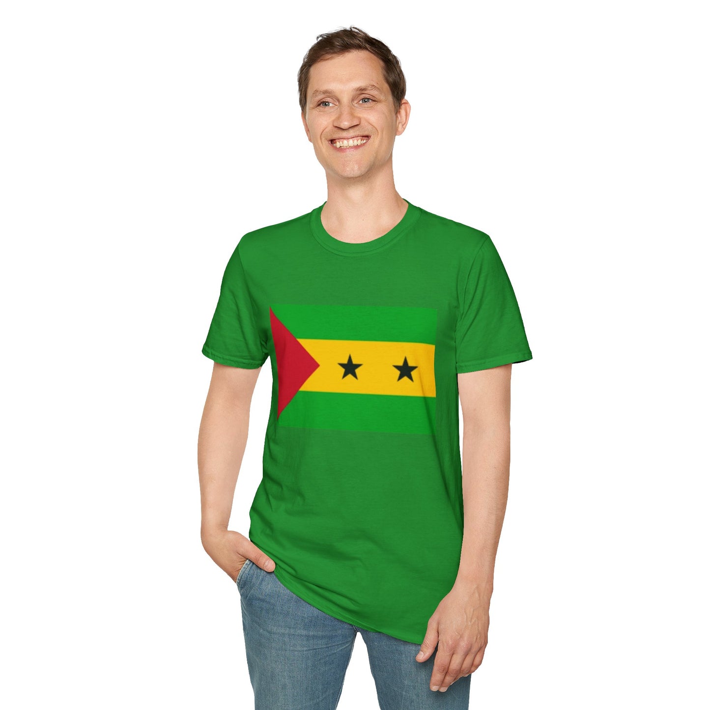 Unisex Softstyle T-Shirt -- Sao Tome and Principe