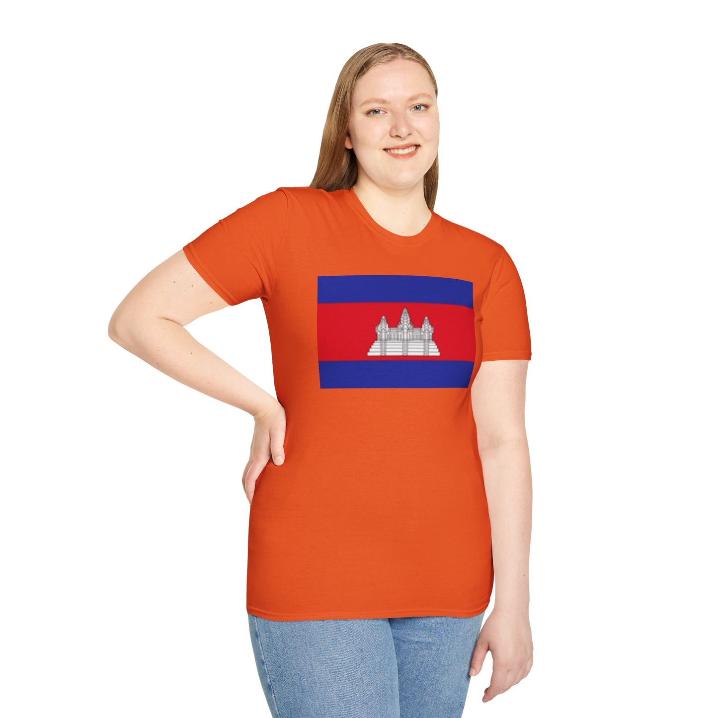 Unisex Softstyle T-Shirt -- Cambodia