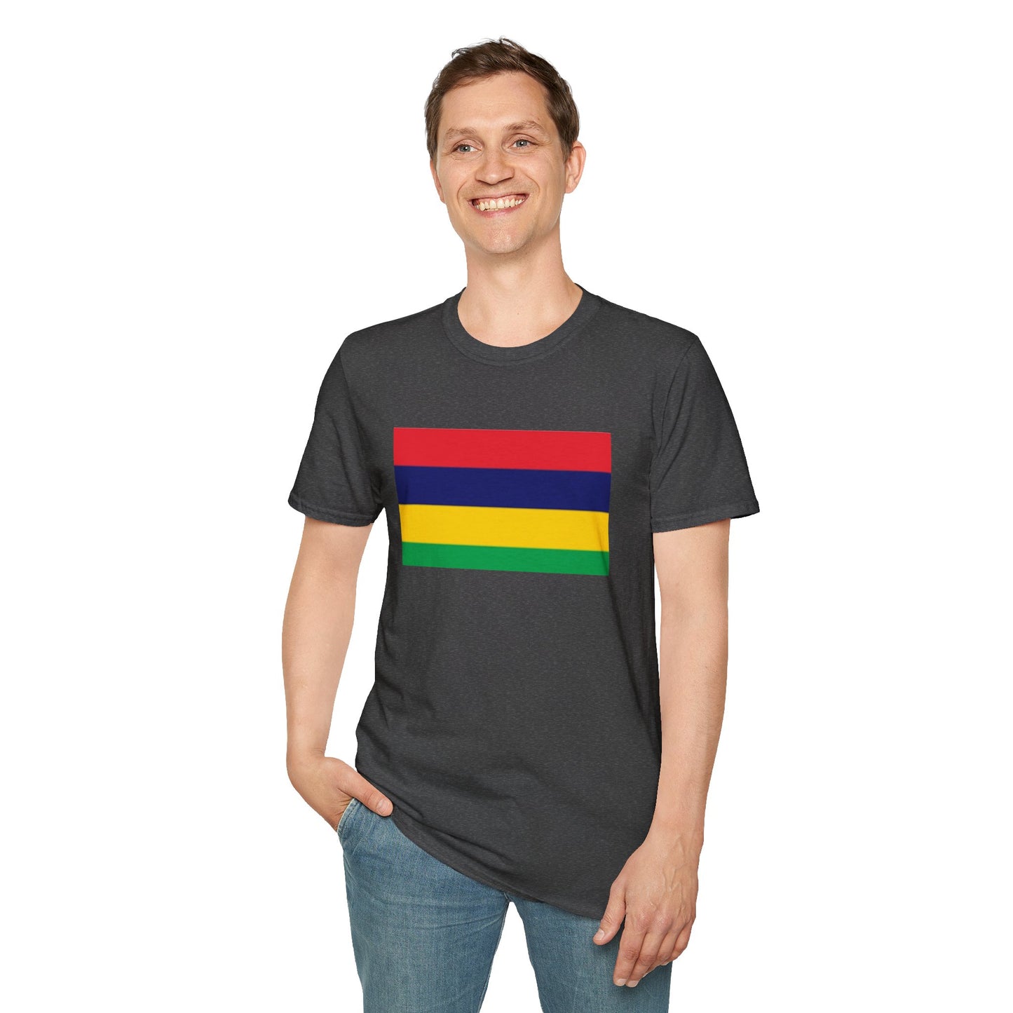 Unisex Softstyle T-Shirt -- Mauritius