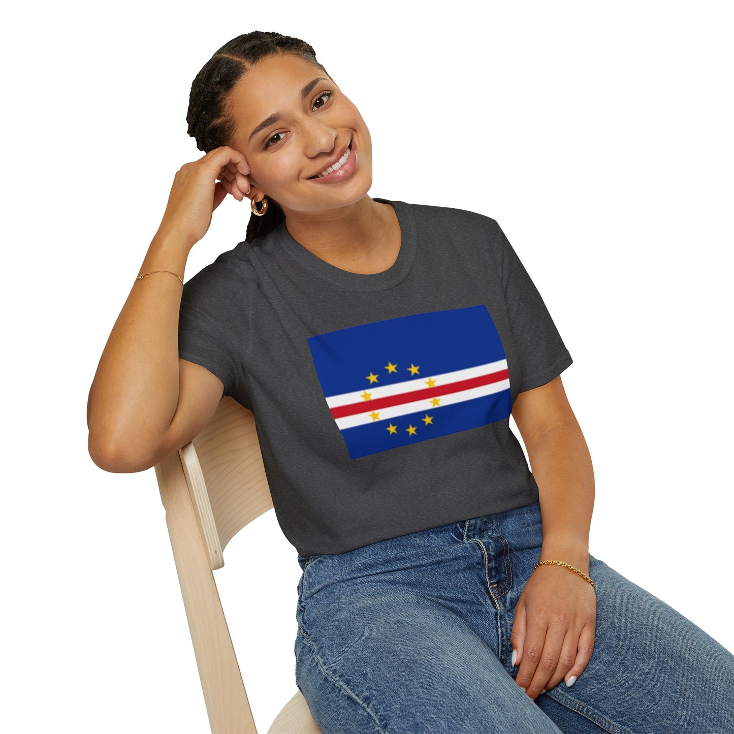 Unisex Softstyle T-Shirt -- Cabo Verde