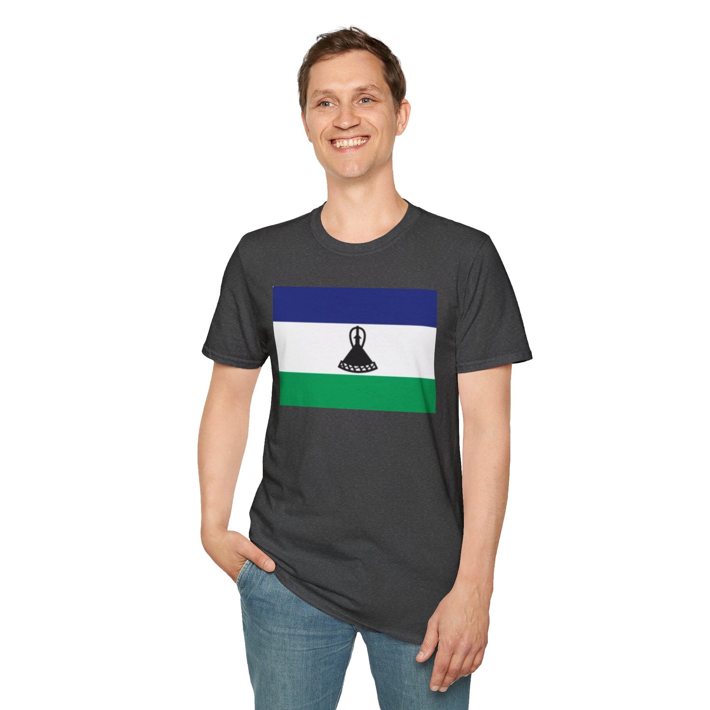 Unisex Softstyle T-Shirt -- Lesotho