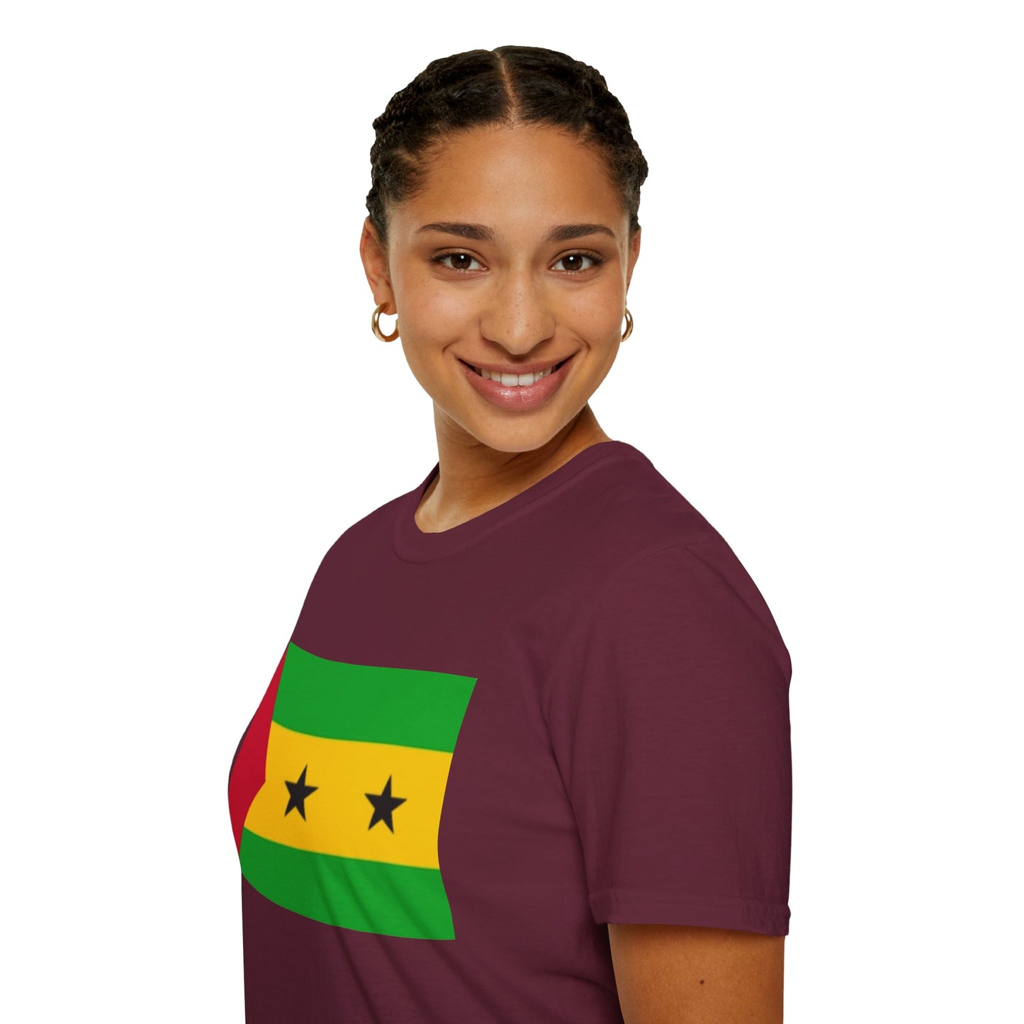 Unisex Softstyle T-Shirt -- Sao Tome and Principe