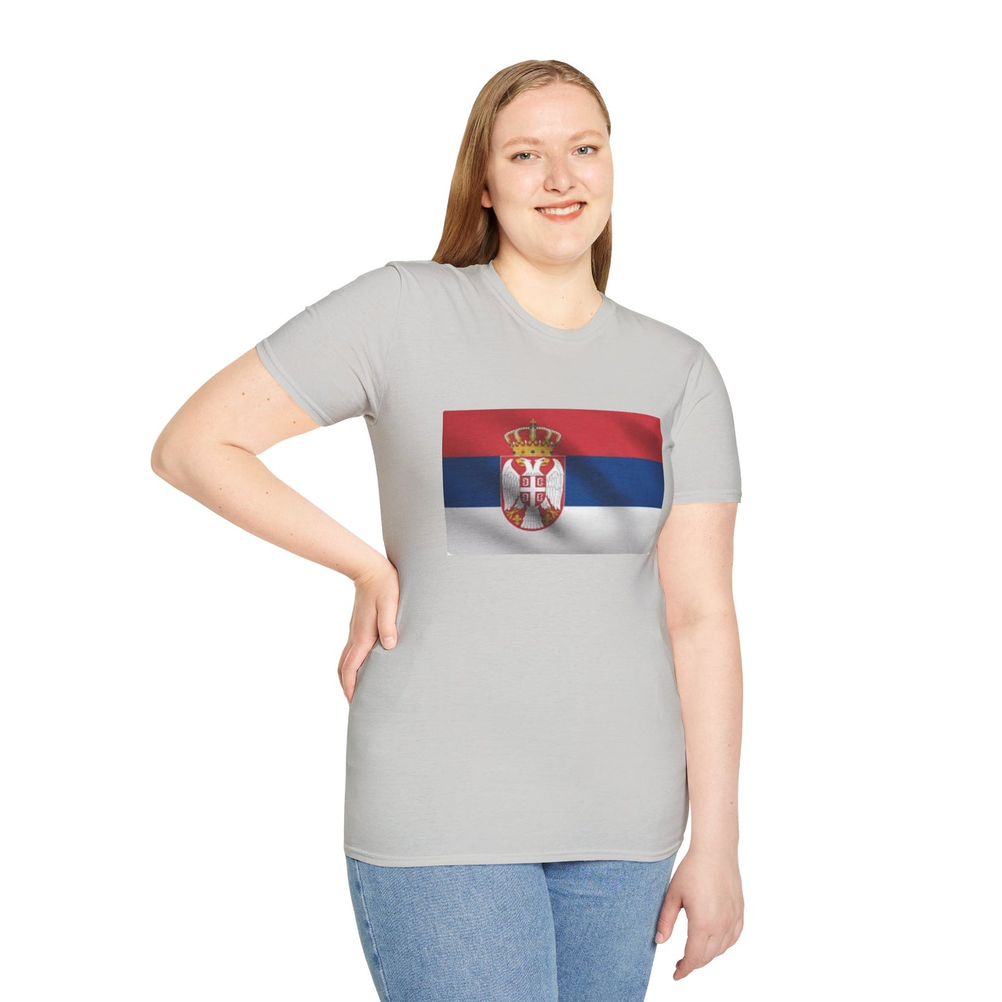 Unisex Softstyle T-Shirt -- Serbia