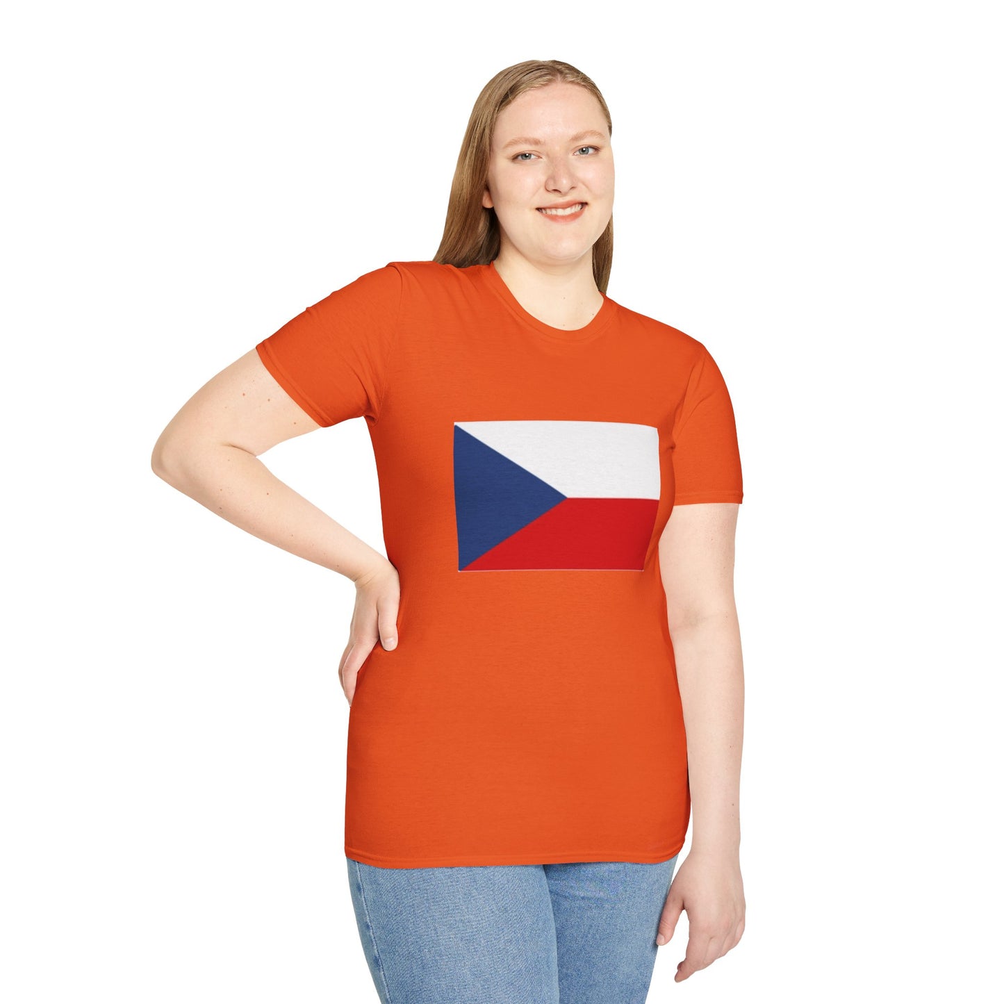 Unisex Softstyle T-Shirt -- Czechia