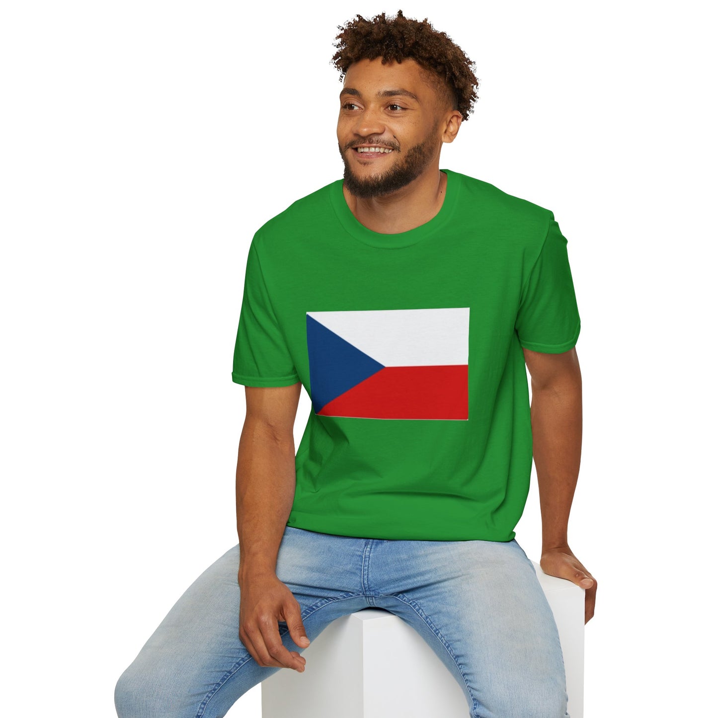 Unisex Softstyle T-Shirt -- Czechia