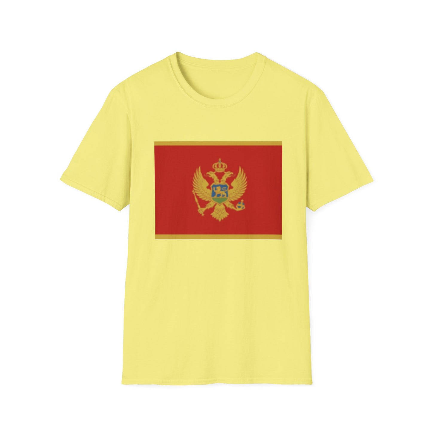 Unisex Softstyle T-Shirt -- Montenegro