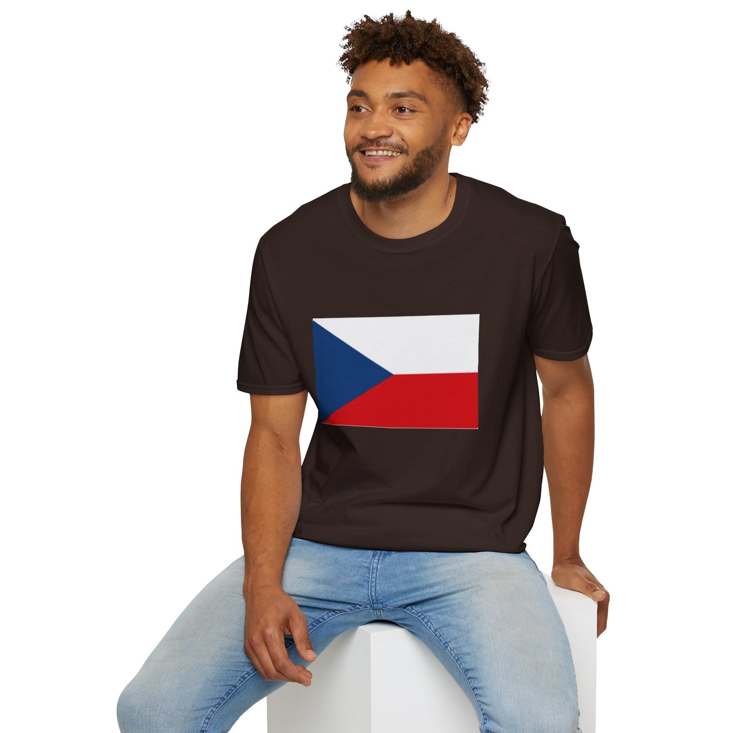 Unisex Softstyle T-Shirt -- Czechia