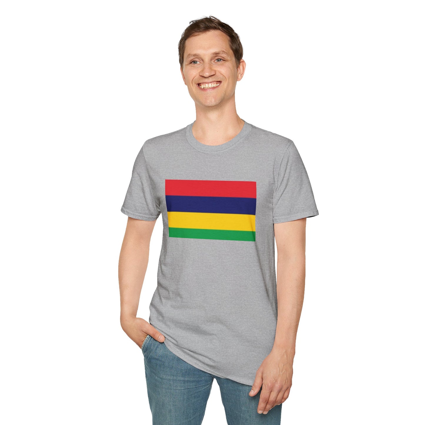 Unisex Softstyle T-Shirt -- Mauritius