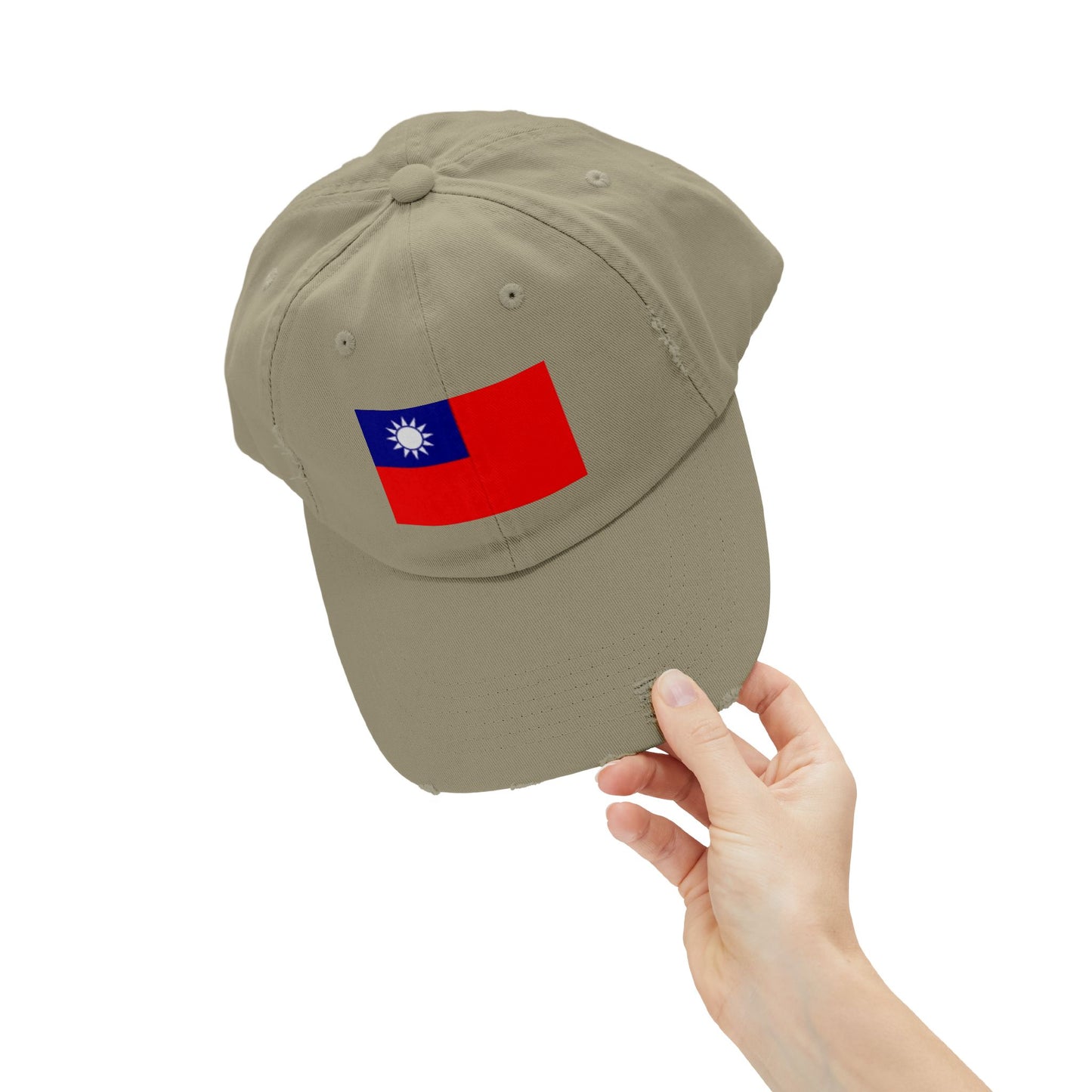 Unisex Distressed Cap -- Taiwan
