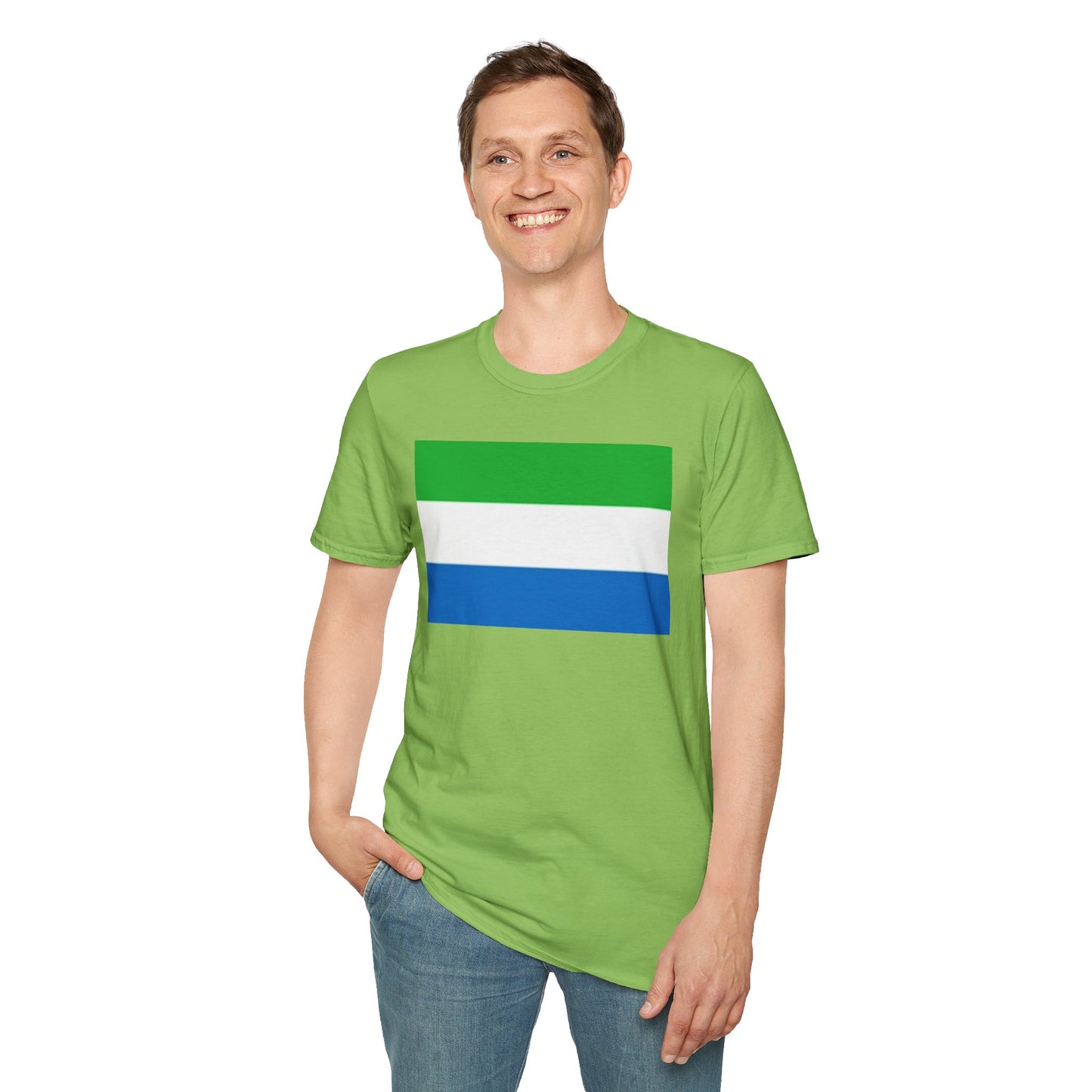 Unisex Softstyle T-Shirt -- Sierra Leone