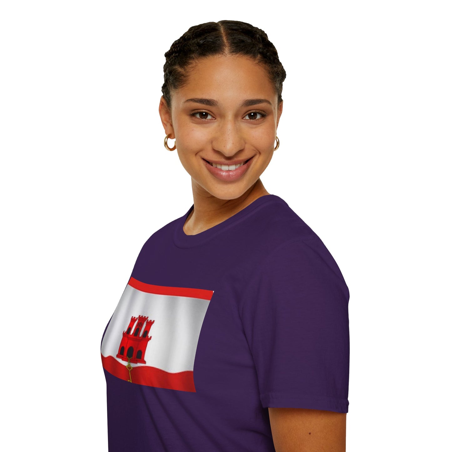 Unisex Softstyle T-Shirt -- Gibraltar
