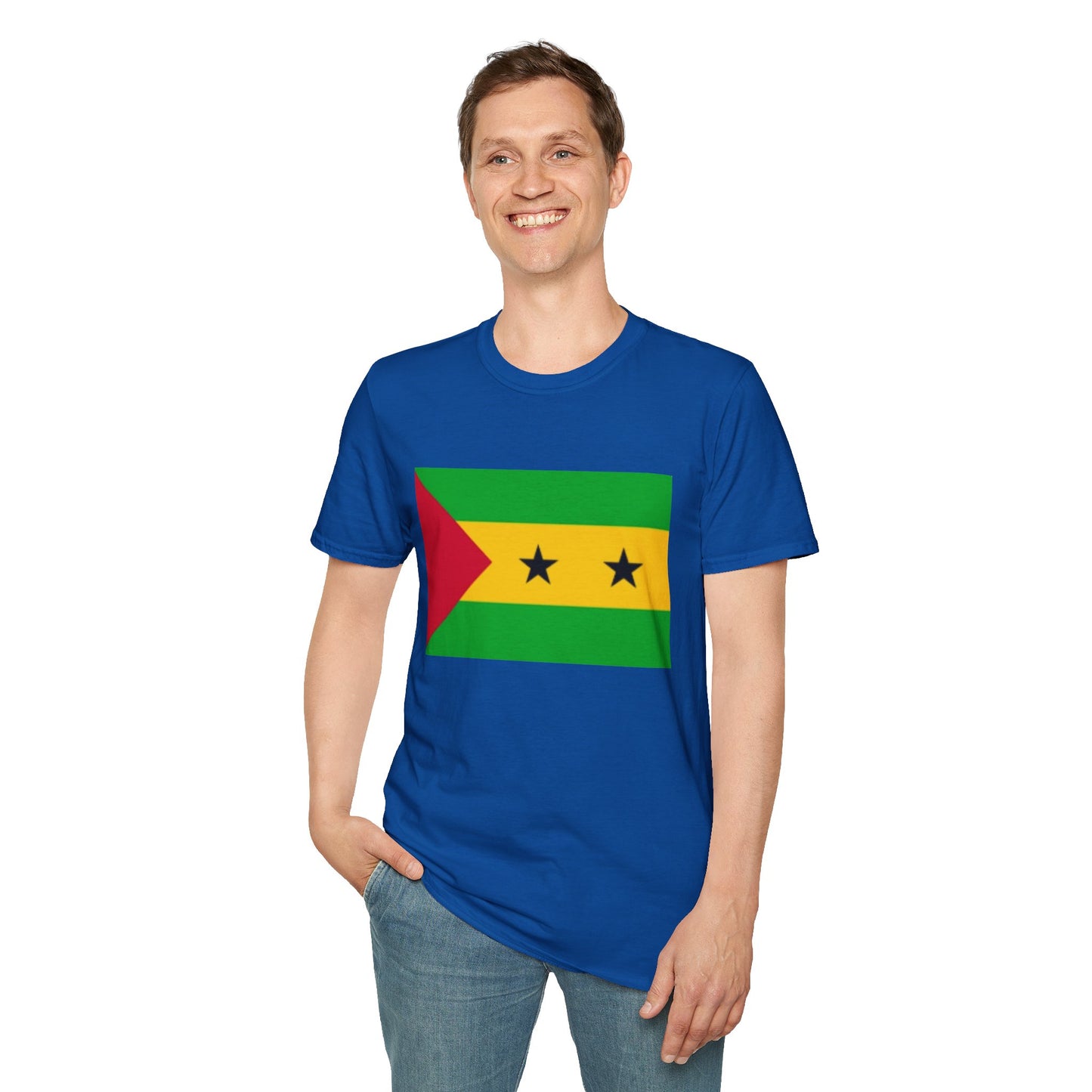 Unisex Softstyle T-Shirt -- Sao Tome and Principe