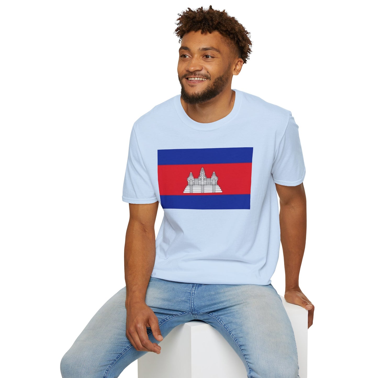Unisex Softstyle T-Shirt -- Cambodia