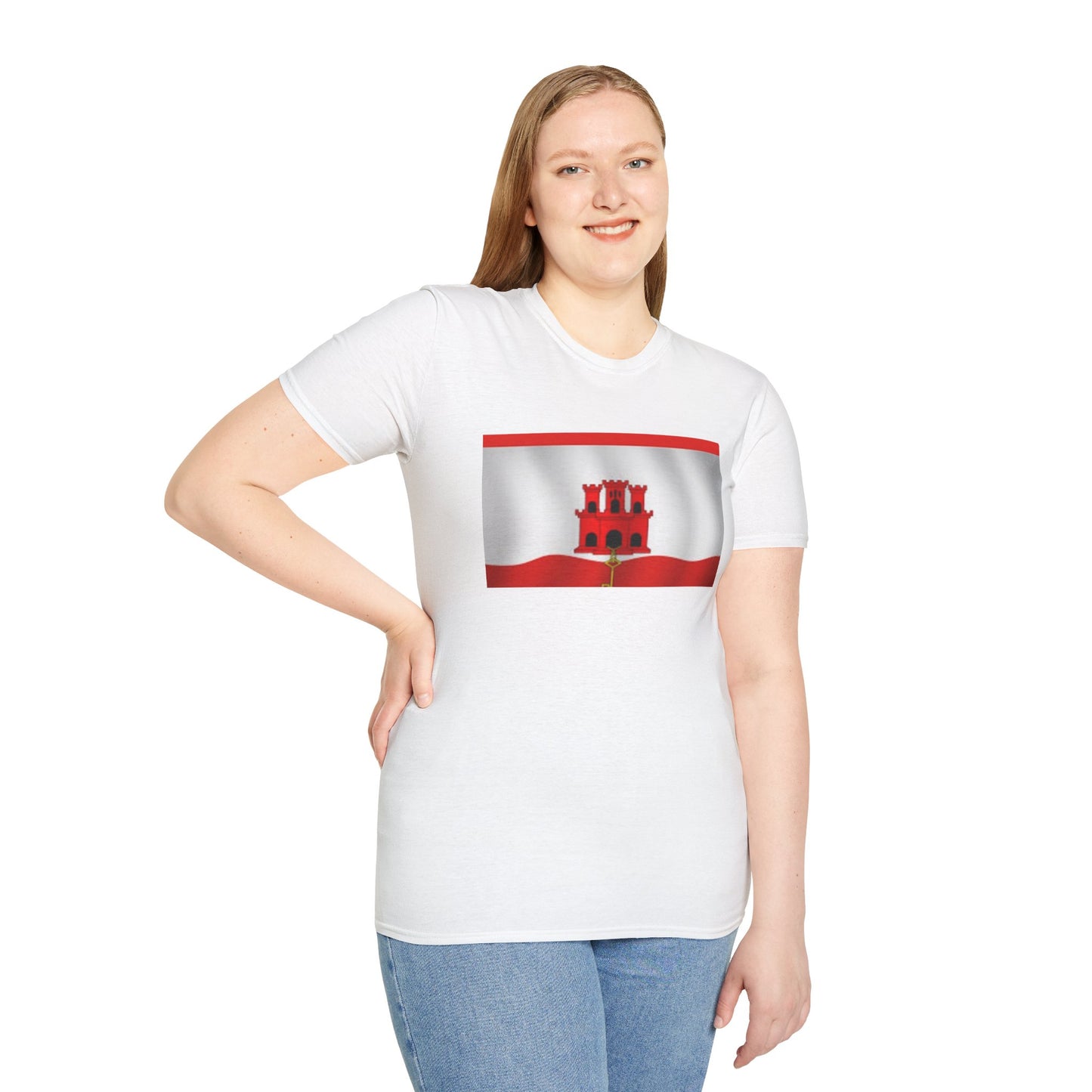 Unisex Softstyle T-Shirt -- Gibraltar