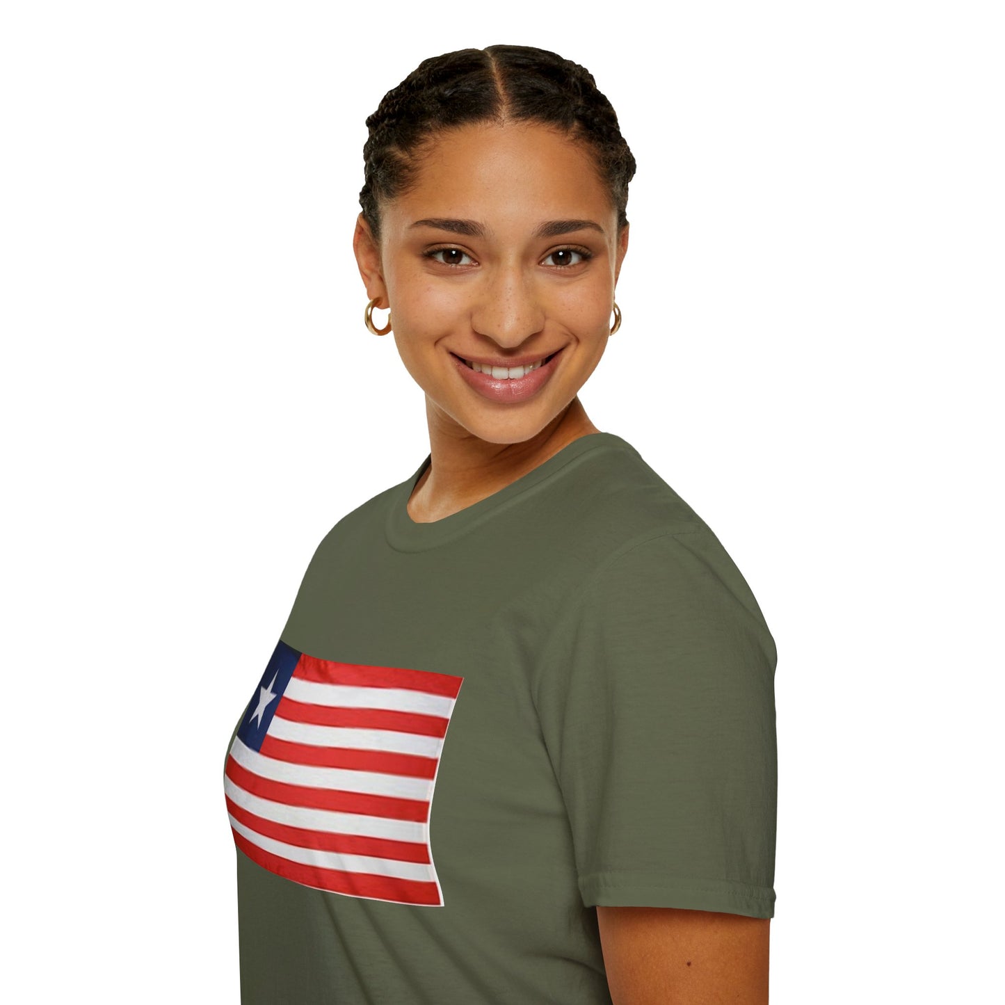 Unisex Softstyle T-Shirt -- Liberia