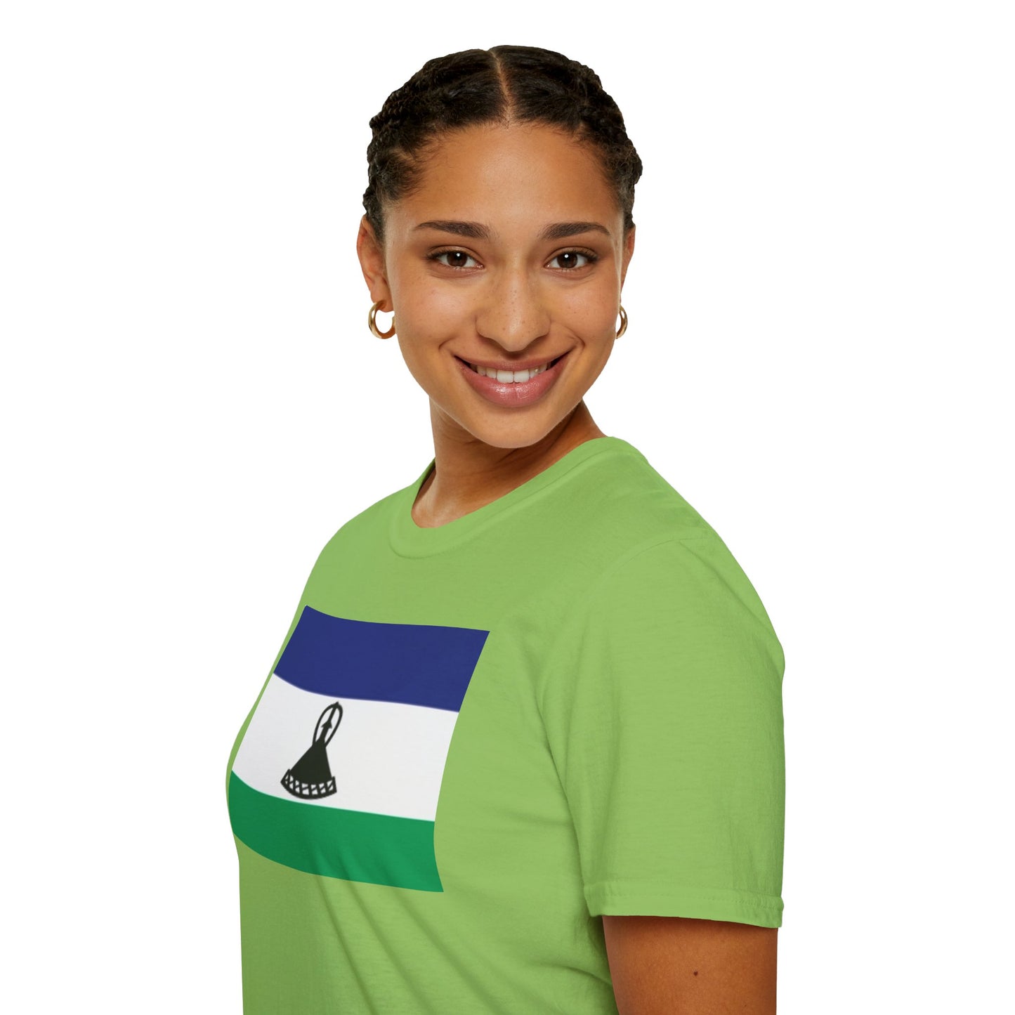 Unisex Softstyle T-Shirt -- Lesotho