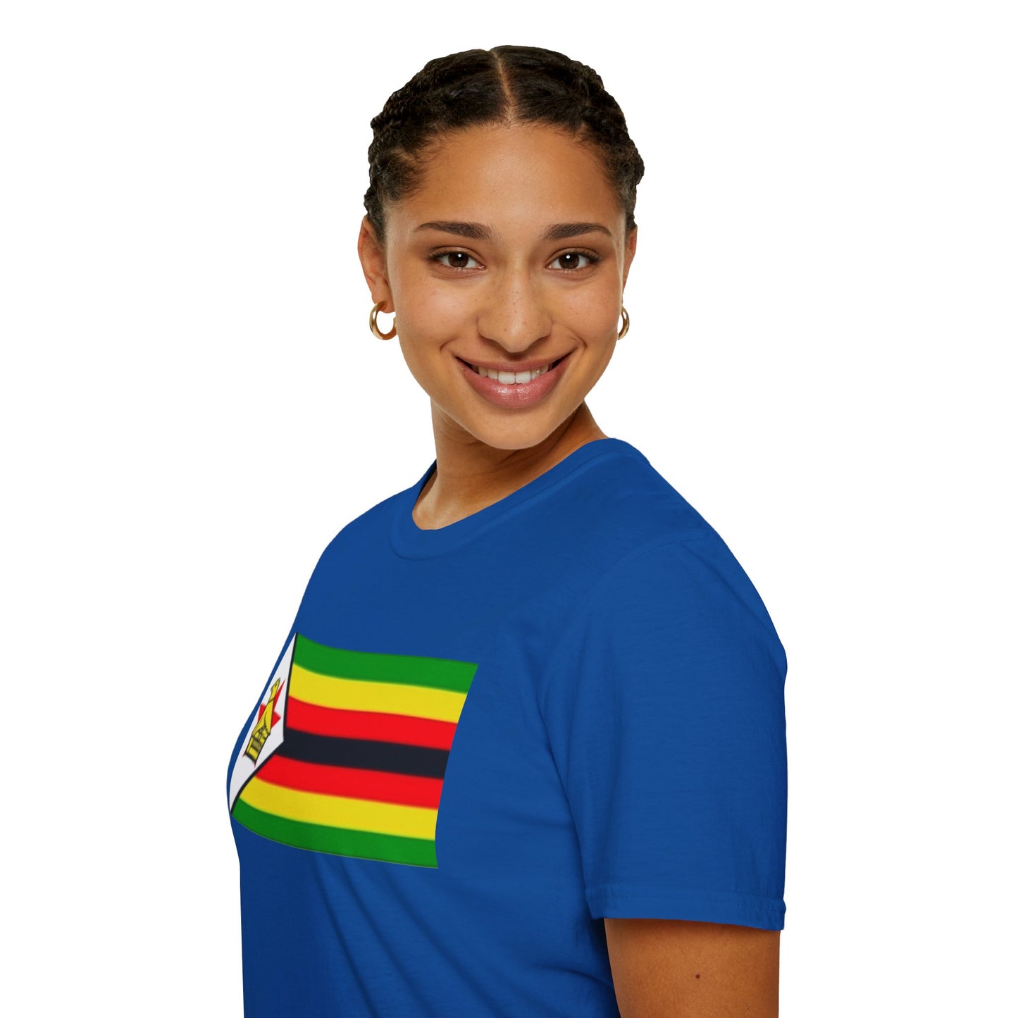 Unisex Softstyle T-Shirt -- Zimbabwe