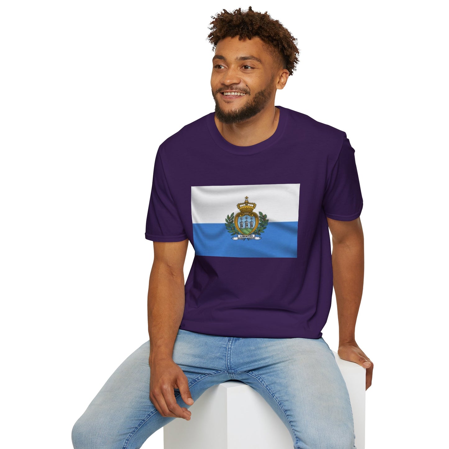 Unisex Softstyle T-Shirt -- San Marino